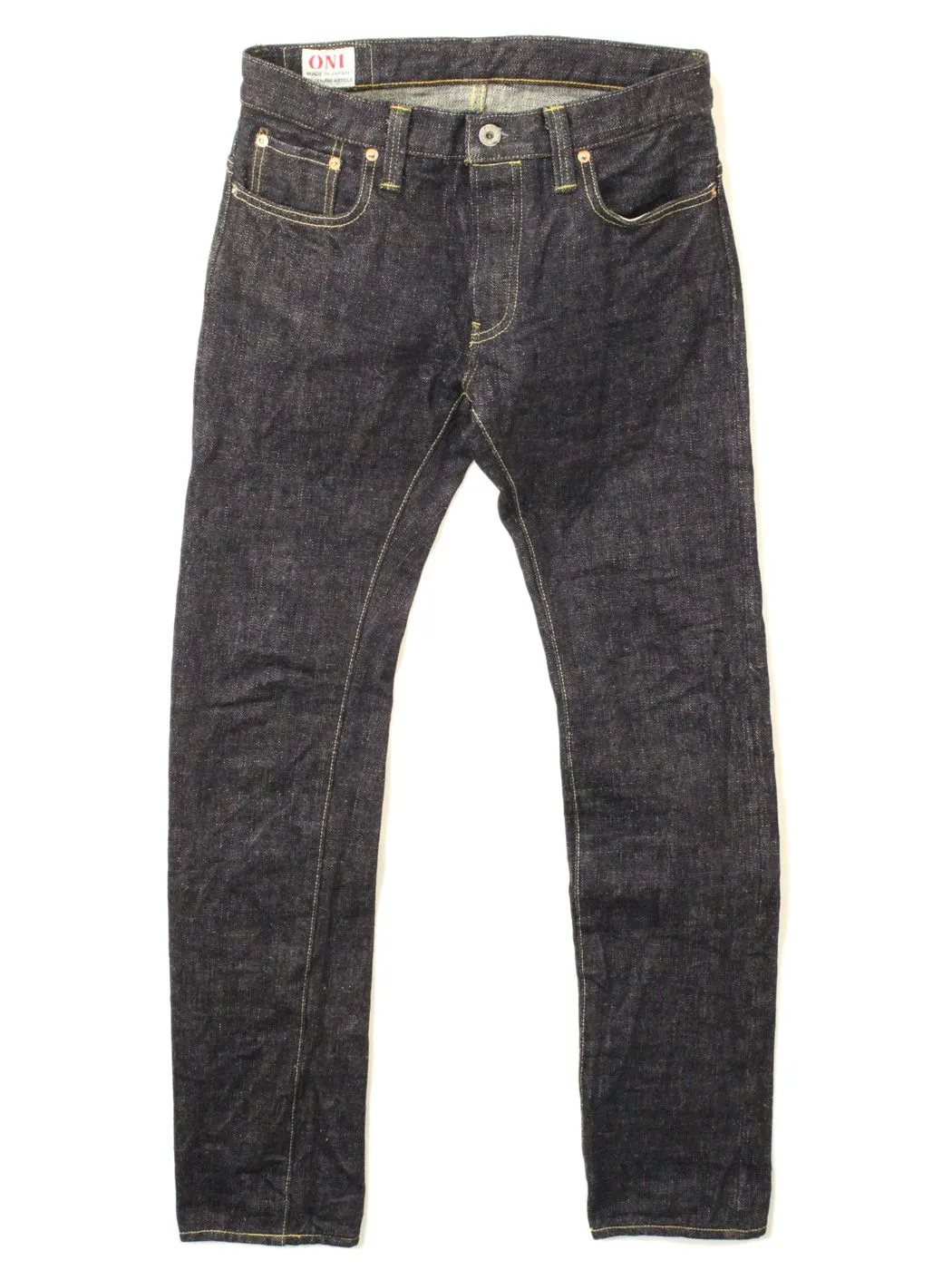 ONI Denim 717XX 16.5oz Slim Straight Jean - One Wash sold by Son of a Stag
