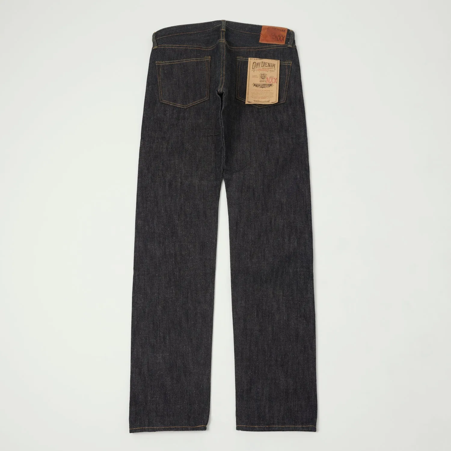 ONI Denim 622NXX 17oz Low Tension Regular Tapered Jean - Raw sold by Son of a Stag product image thumbnail 3