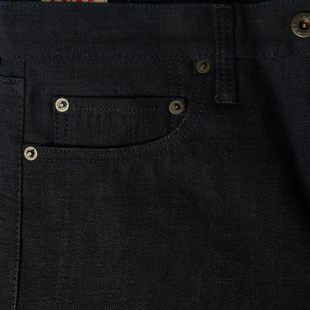 ONI Denim 606 17oz Deep Indigo Slim Tapered Jean - Raw sold by Son of a Stag product image thumbnail 4