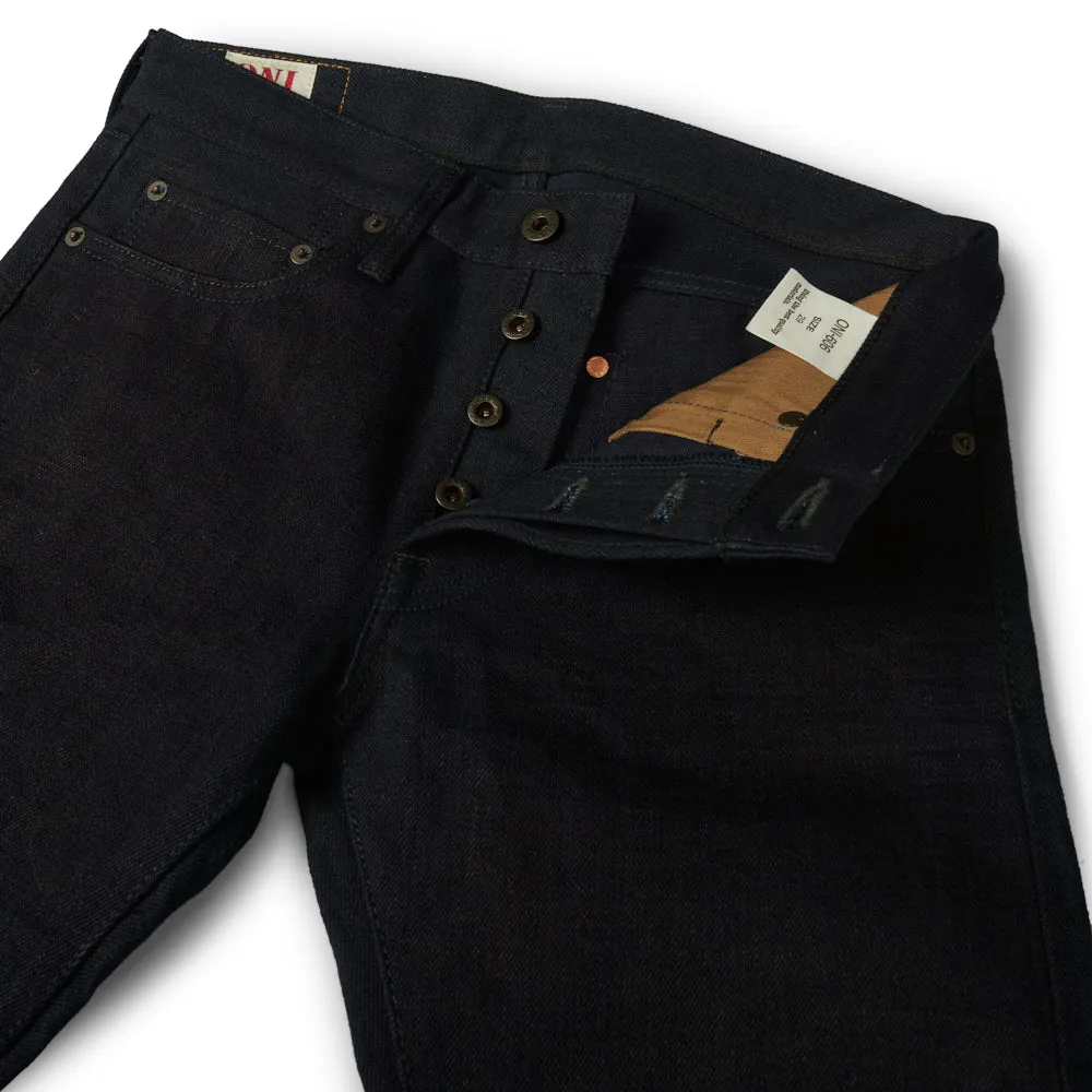 ONI Denim 606 17oz Deep Indigo Slim Tapered Jean - Raw sold by Son of a Stag product image thumbnail 3