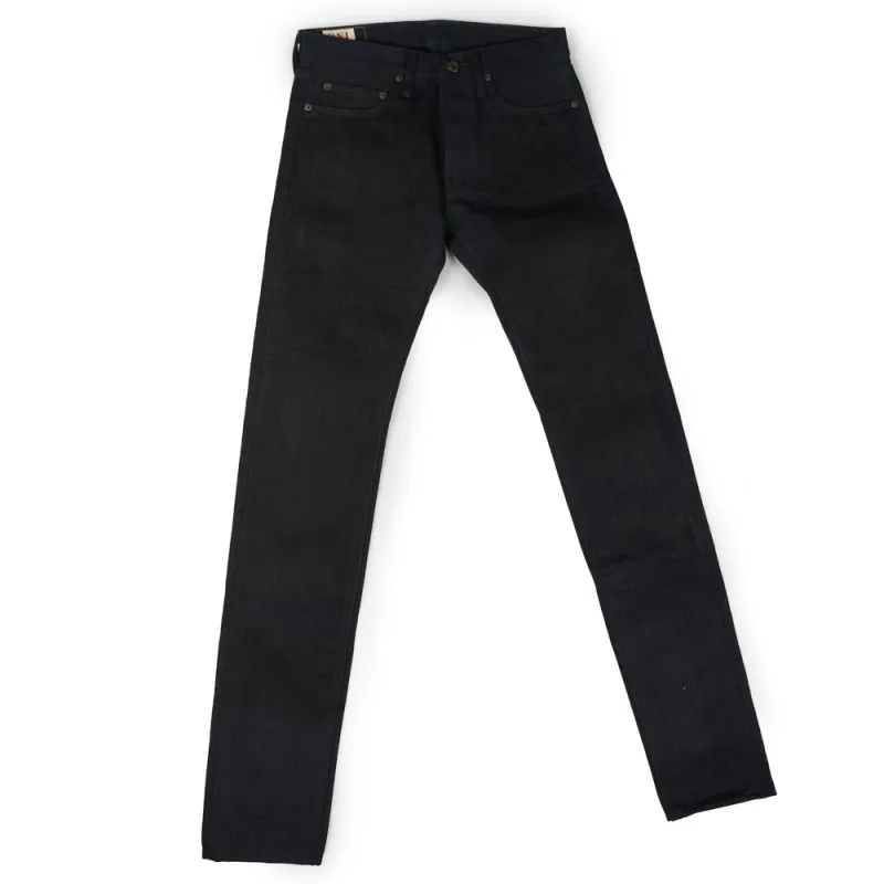 ONI Denim 606 17oz Deep Indigo Slim Tapered Jean - Raw sold by Son of a Stag