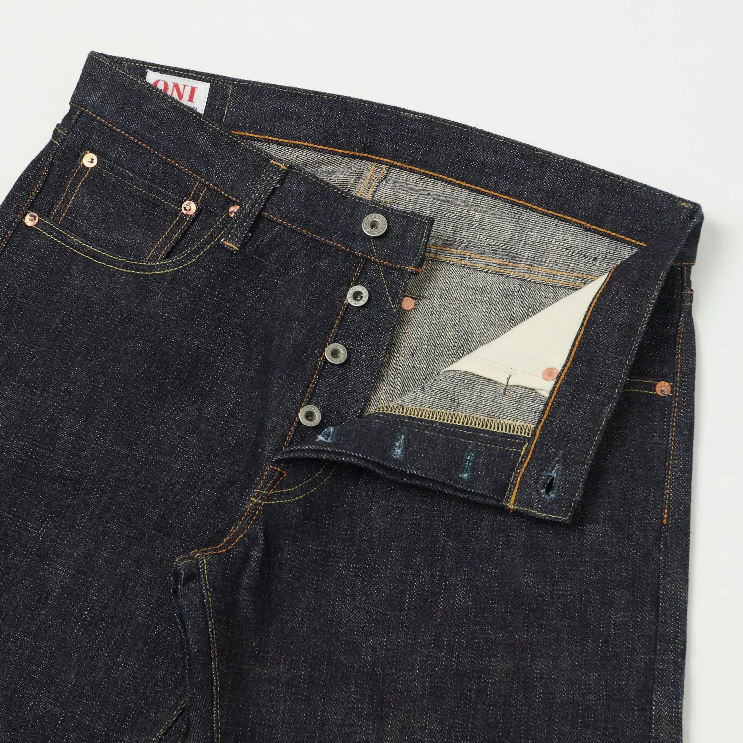 ONI Denim 585XX 16.5oz 16.5oz Slim Straight Jean - Raw sold by Son of a Stag product image thumbnail 5