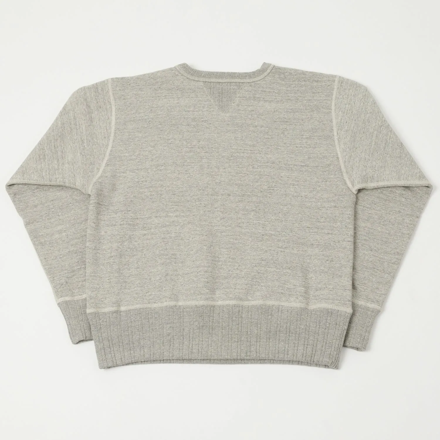 FULLCOUNT 3741 'Mother Cotton' Sweatshirt - Heather Grey sold by Son of a Stag product image thumbnail 3