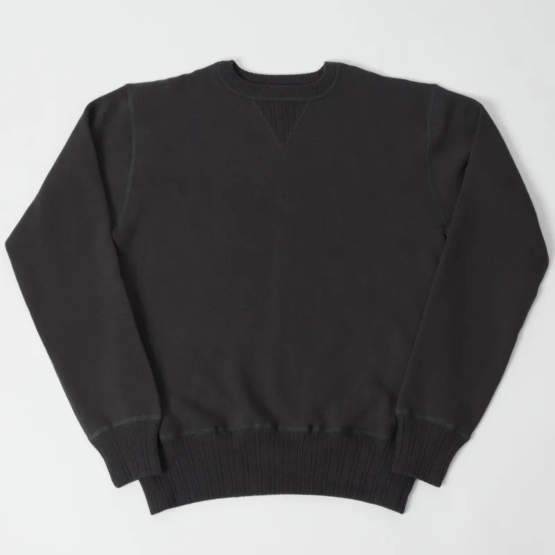 Full Count 3741 'Mother Cotton' Sweatshirt - Ink Black sold by Son of a Stag