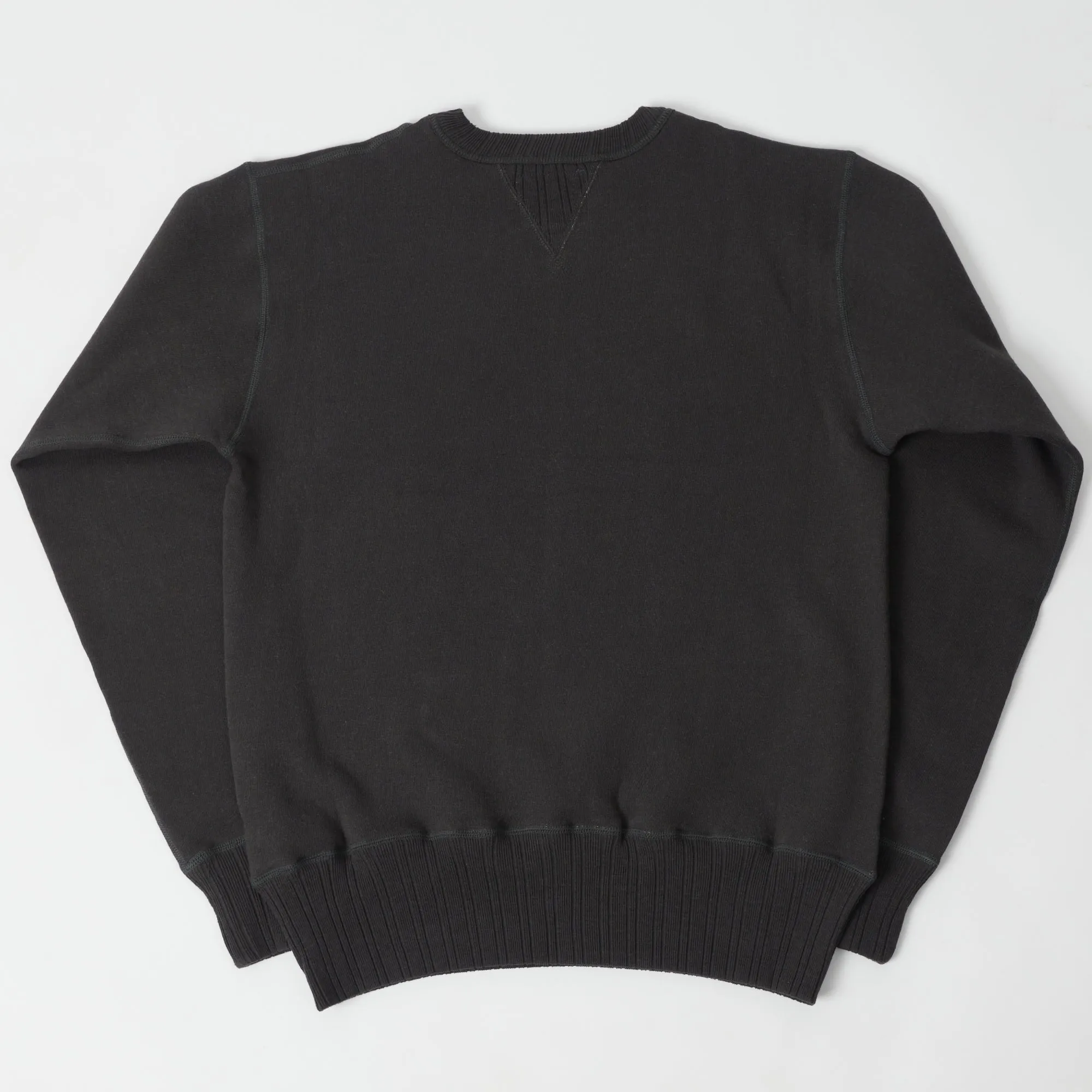 FULLCOUNT 3741 'Mother Cotton' Sweatshirt - Ink Black sold by Son of a Stag product image thumbnail 3
