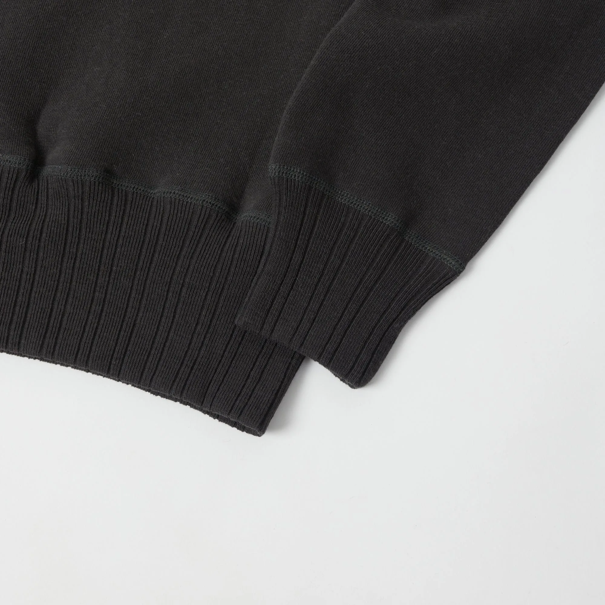 FULLCOUNT 3741 'Mother Cotton' Sweatshirt - Ink Black sold by Son of a Stag product image thumbnail 4