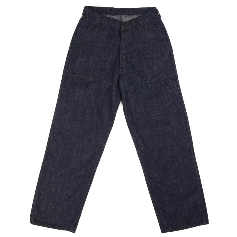 Warehouse & Co 1202 U.S. Navy Denim Utility Trouser - One Wash sold by Son of a Stag