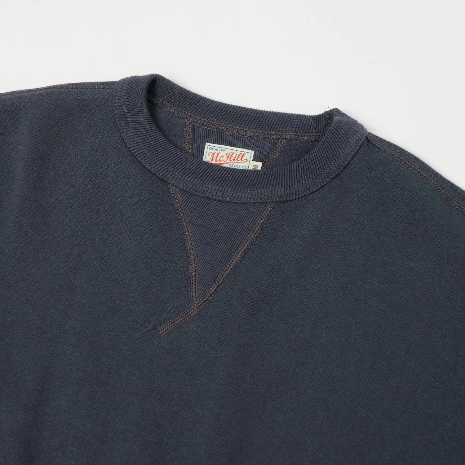 TOYS McCOY U.S.N Print Sweatshirt - Navy Grey sold by Son of a Stag product image thumbnail 3