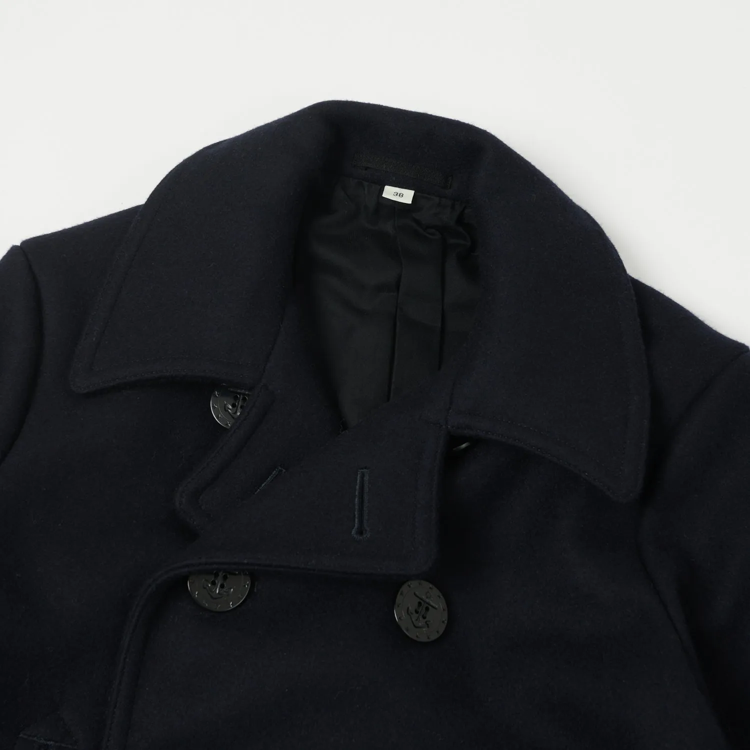 Buzz Rickson's U.S. Navy Pea Coat - Navy sold by Son of a Stag product image thumbnail 2