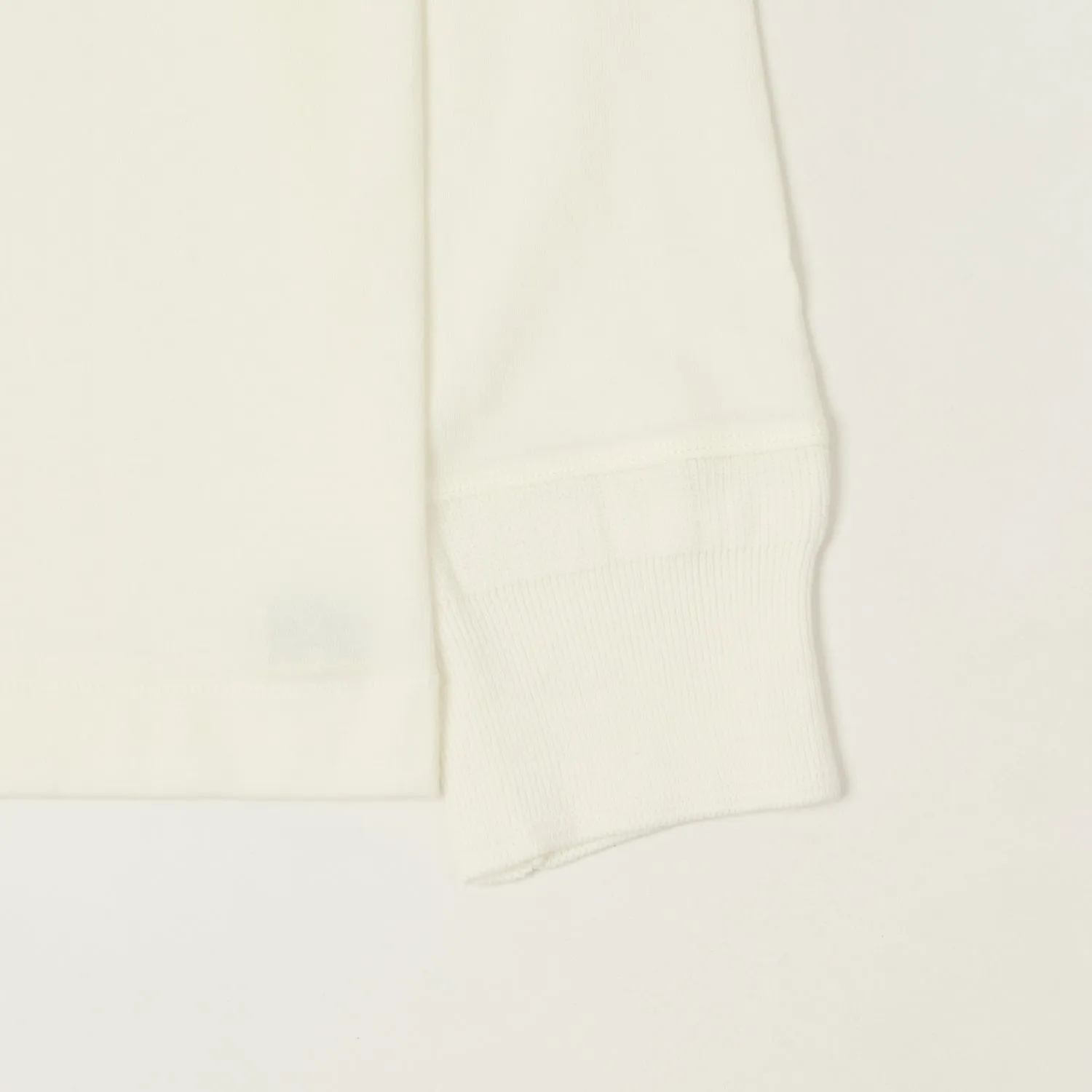 Merz b. Schwanen 206 Long Sleeve Henley - White sold by Son of a Stag product image thumbnail 3