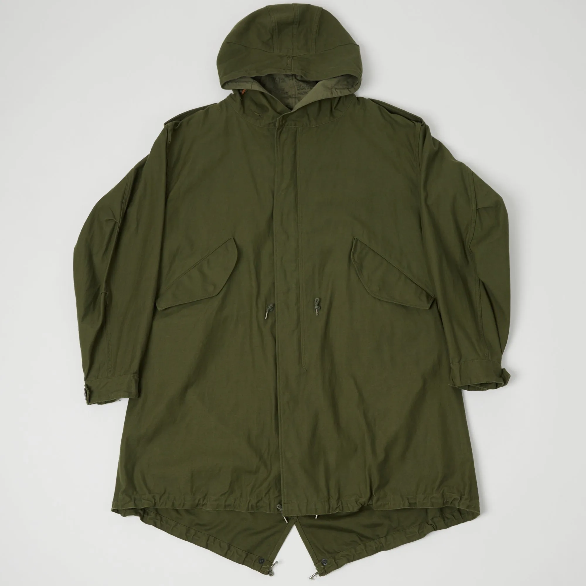 Buzz Rickson's U.S. Army M-51 Fishtail Parka - Olive Drab sold by Son of a Stag