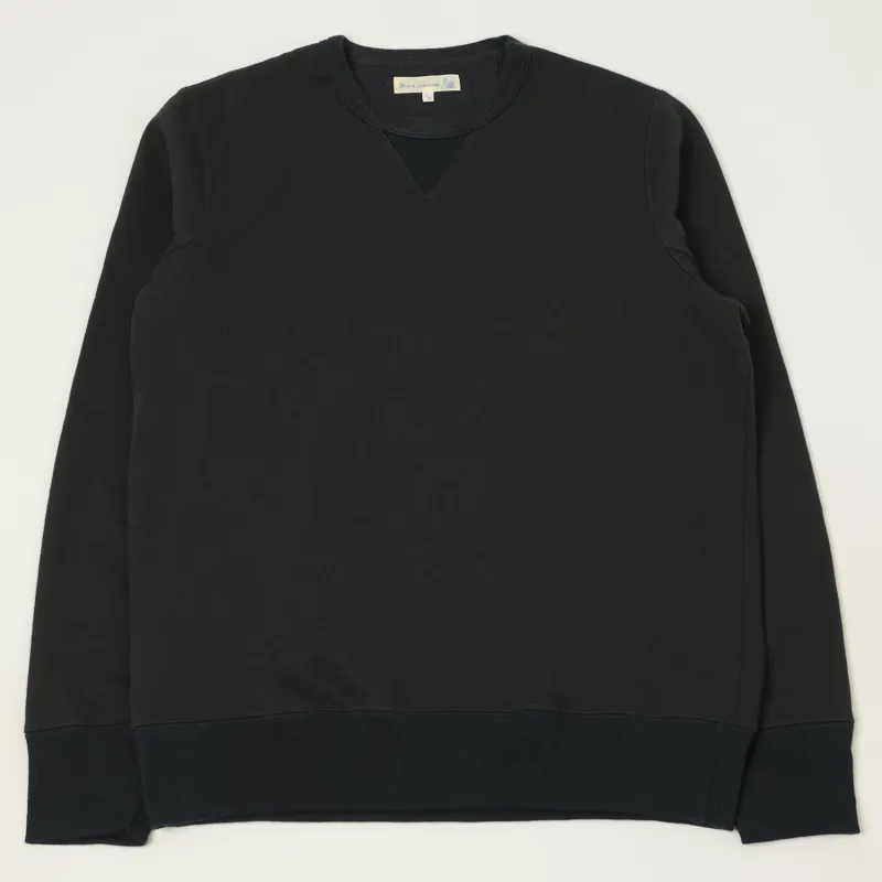Merz b. Schwanen 3S48 Heavyweight Sweatshirt - Charcoal sold by Son of a Stag