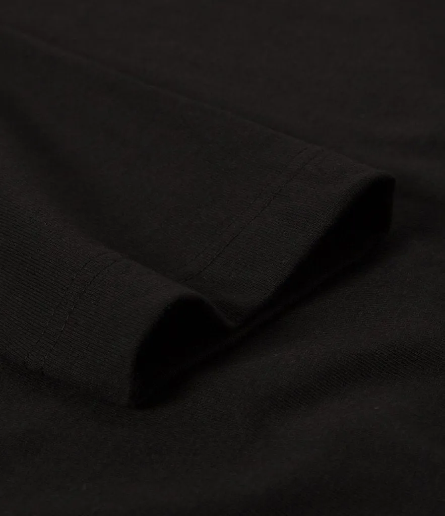 Merz b. Schwanen 1950sLS Lightweight Long Sleeve T-Shirt - Deep Black sold by Son of a Stag product image thumbnail 3