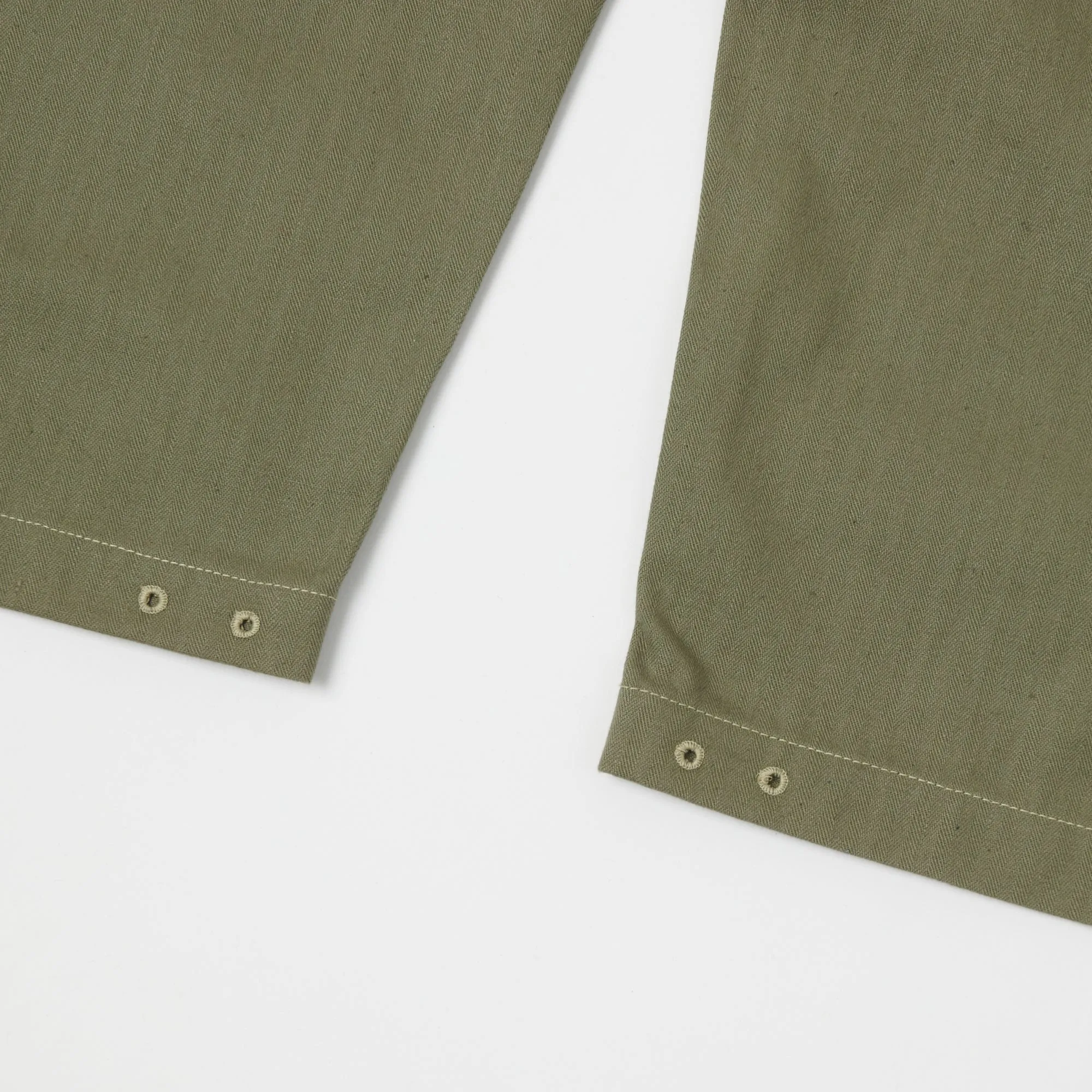 Warehouse & Co 1097 U.S.M.C. Herringbone Twill Monkey Pant - Olive Drab sold by Son of a Stag product image thumbnail 4