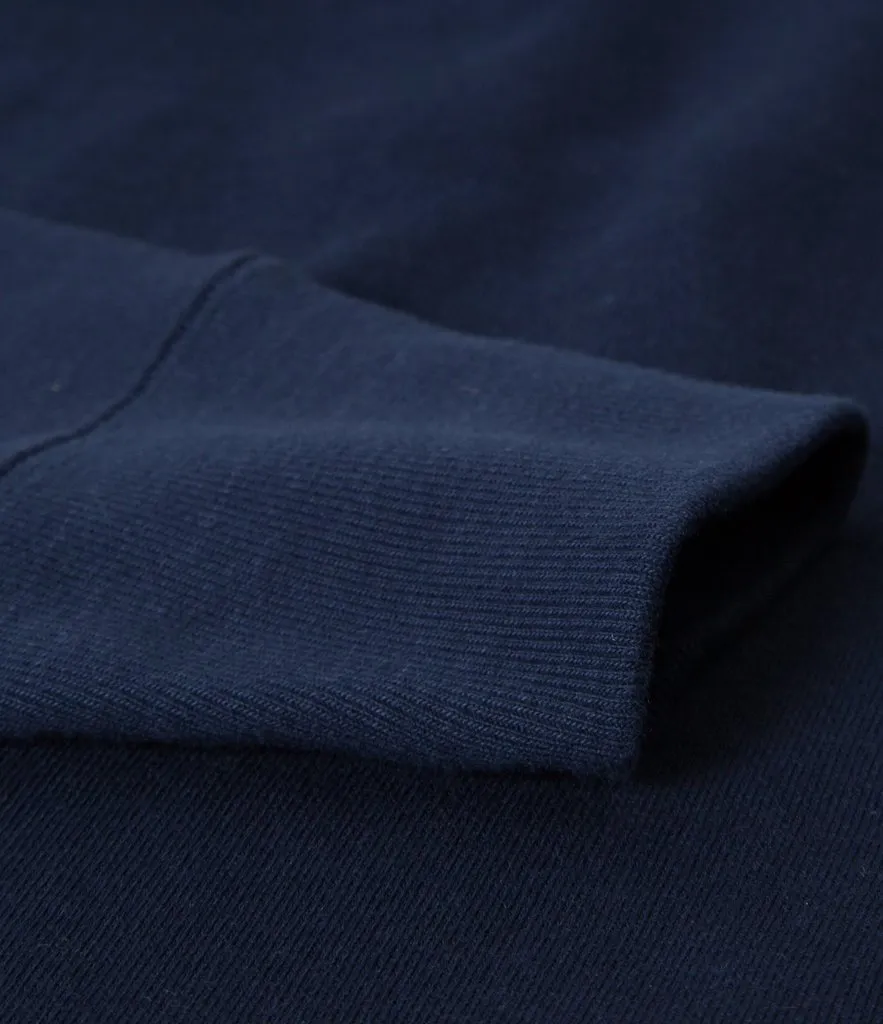 Merz b. Schwanen 382 Hooded Sweatshirt - Ink Blue sold by Son of a Stag product image thumbnail 3