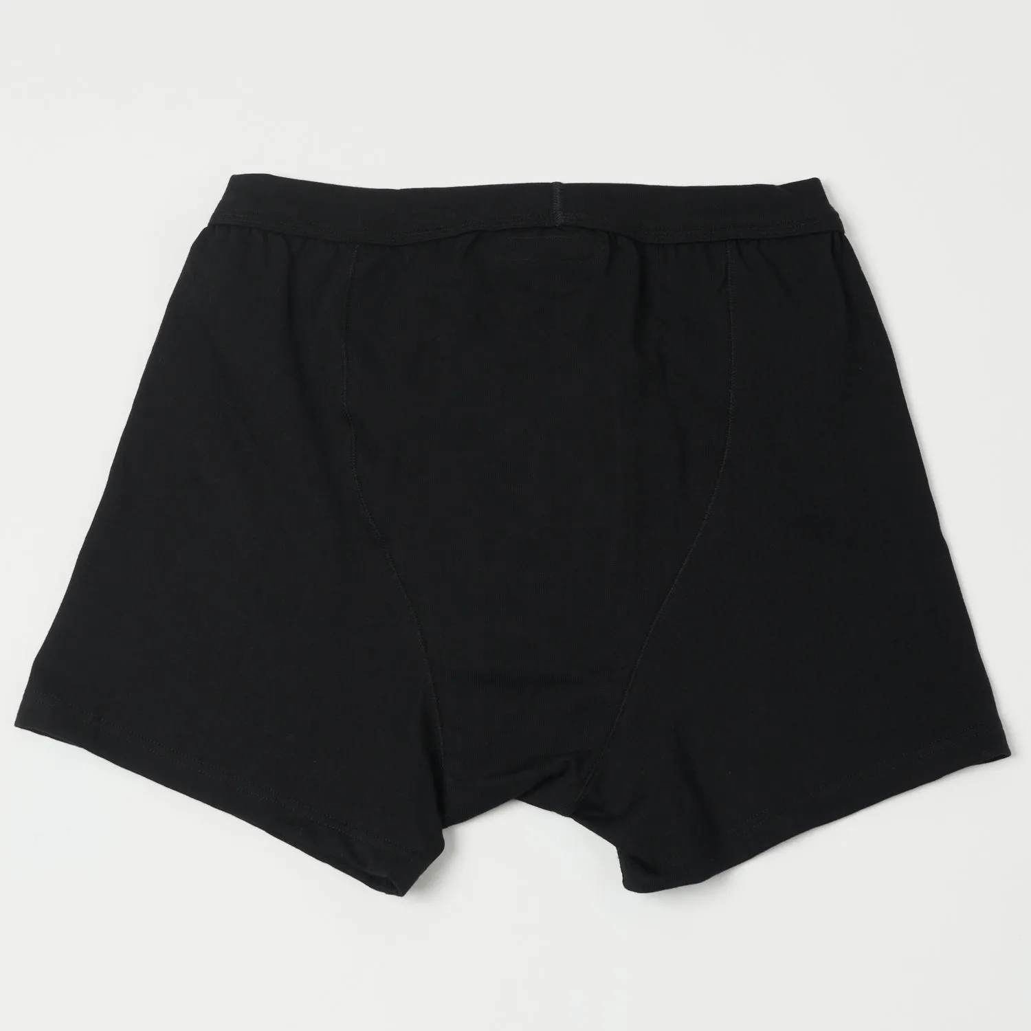 Merz b. Schwanen 255 Button Fly Boxer Brief - Deep Black sold by Son of a Stag product image thumbnail 3
