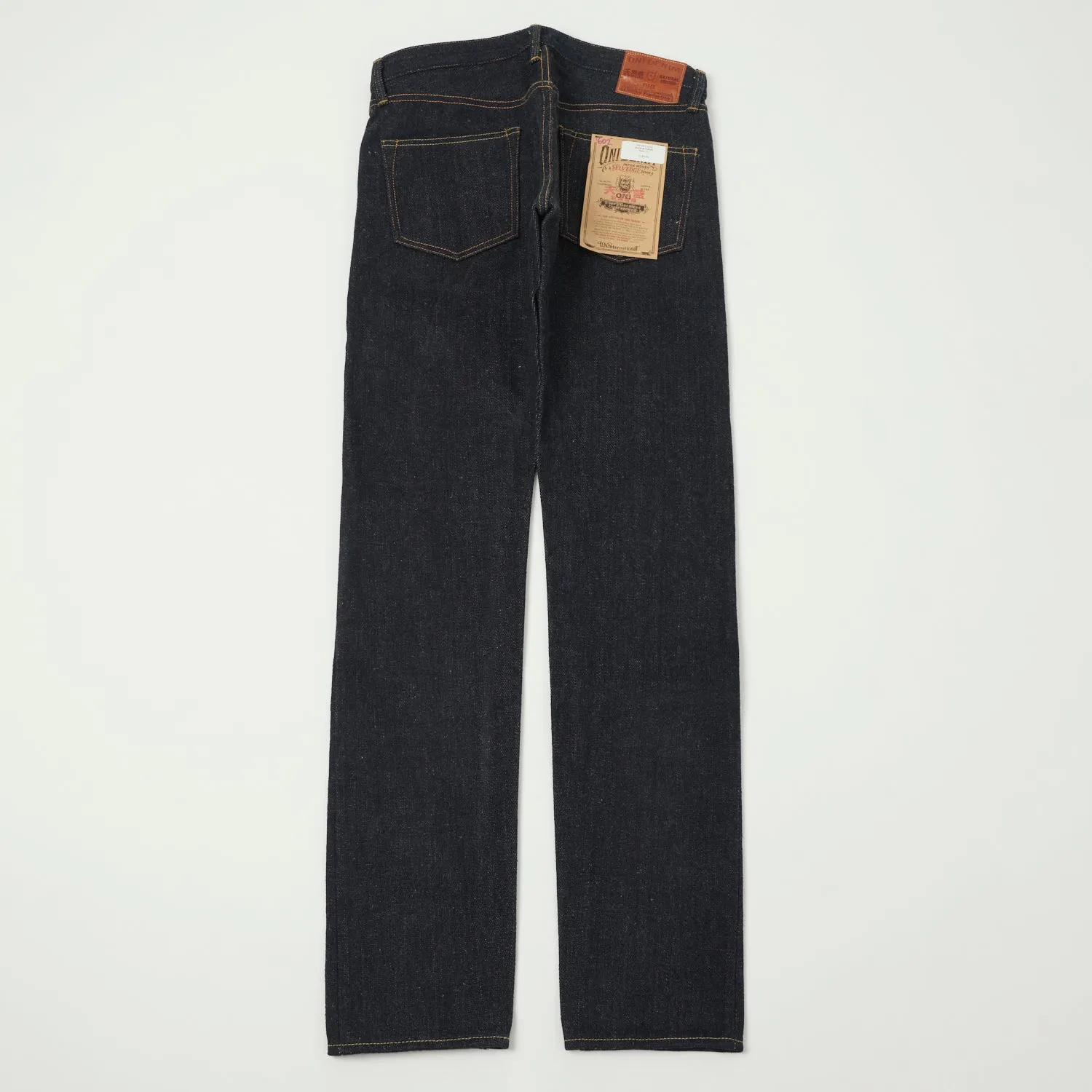 ONI Denim 602 Natural Indigo 22oz Regular Tapered Jean - Raw sold by Son of a Stag product image thumbnail 4