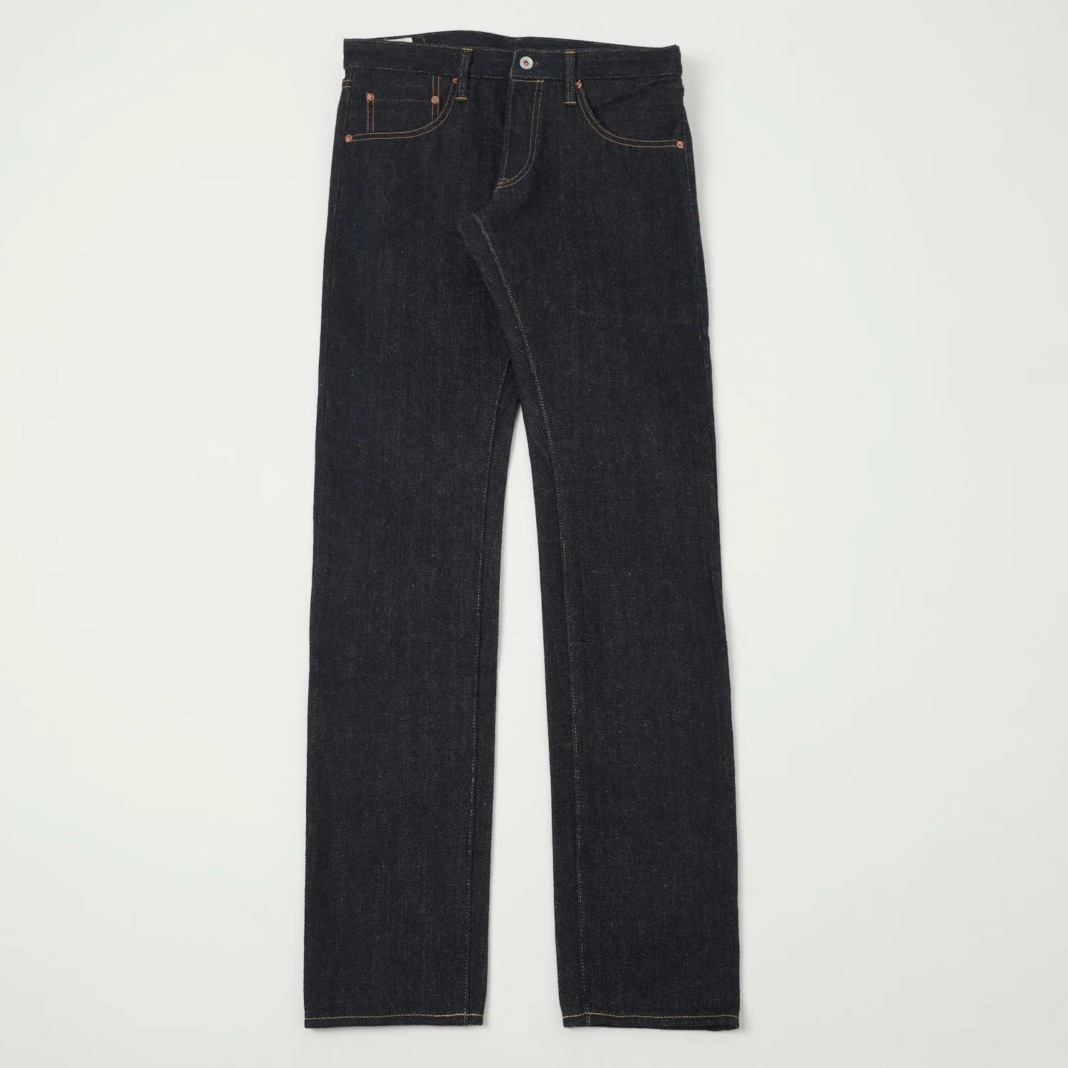 ONI Denim 602 Natural Indigo 22oz Regular Tapered Jean - Raw sold by Son of a Stag