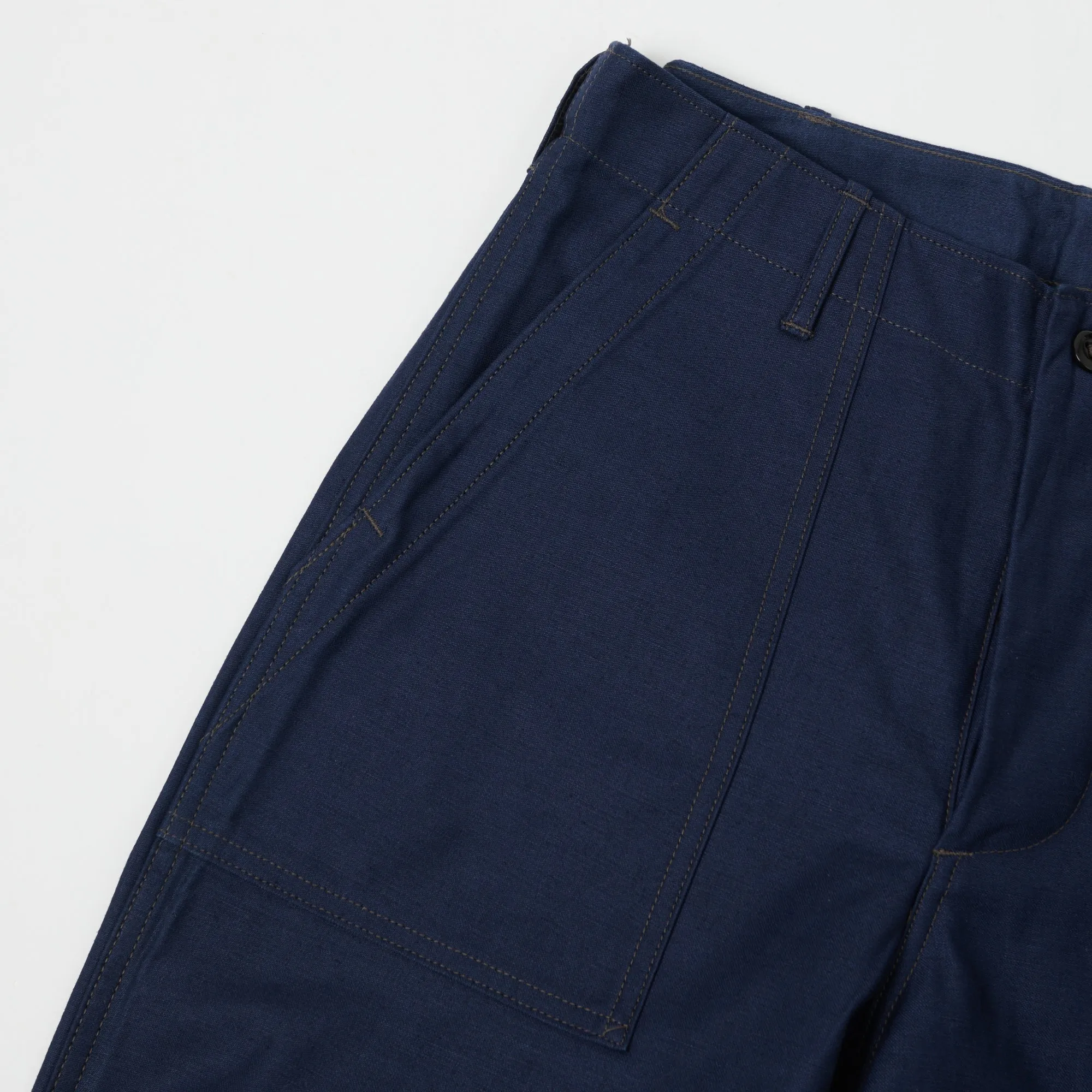 Warehouse & Co Sateen Fatigue Pant - Navy sold by Son of a Stag product image thumbnail 4