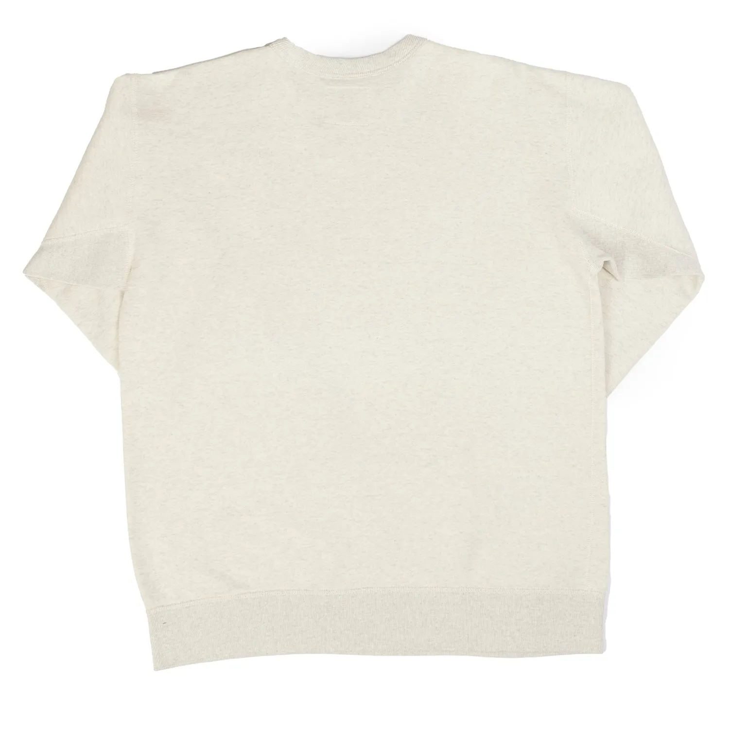 FULLCOUNT 3716 Crew Neck Sweatshirt - Oatmeal sold by Son of a Stag product image thumbnail 2