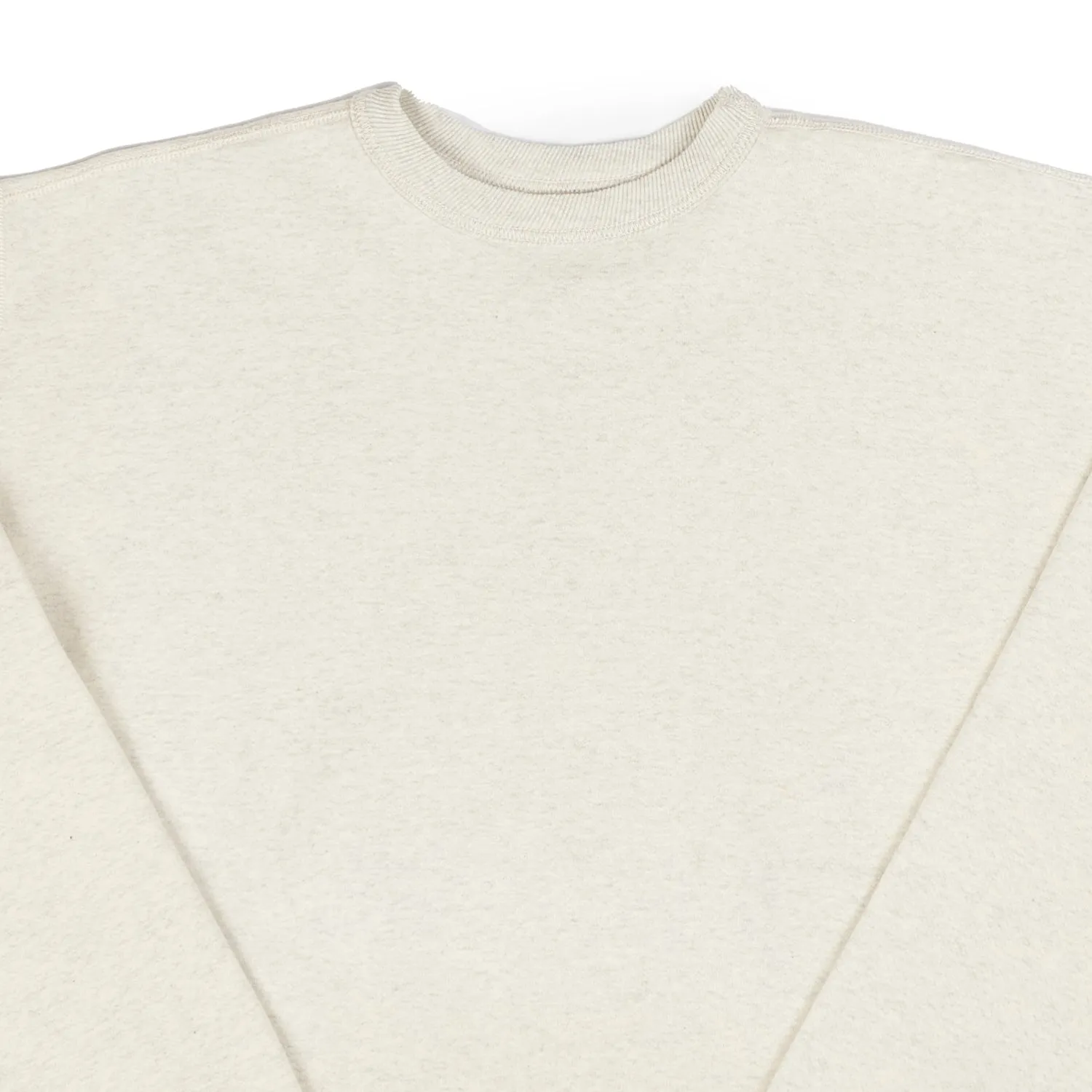 FULLCOUNT 3716 Crew Neck Sweatshirt - Oatmeal sold by Son of a Stag product image thumbnail 3