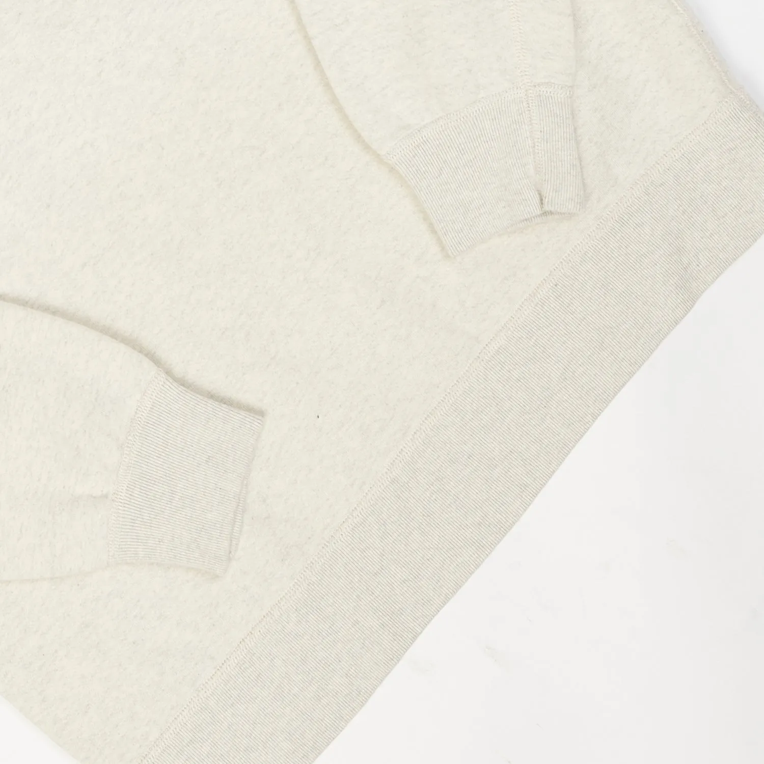 FULLCOUNT 3716 Crew Neck Sweatshirt - Oatmeal sold by Son of a Stag product image thumbnail 4