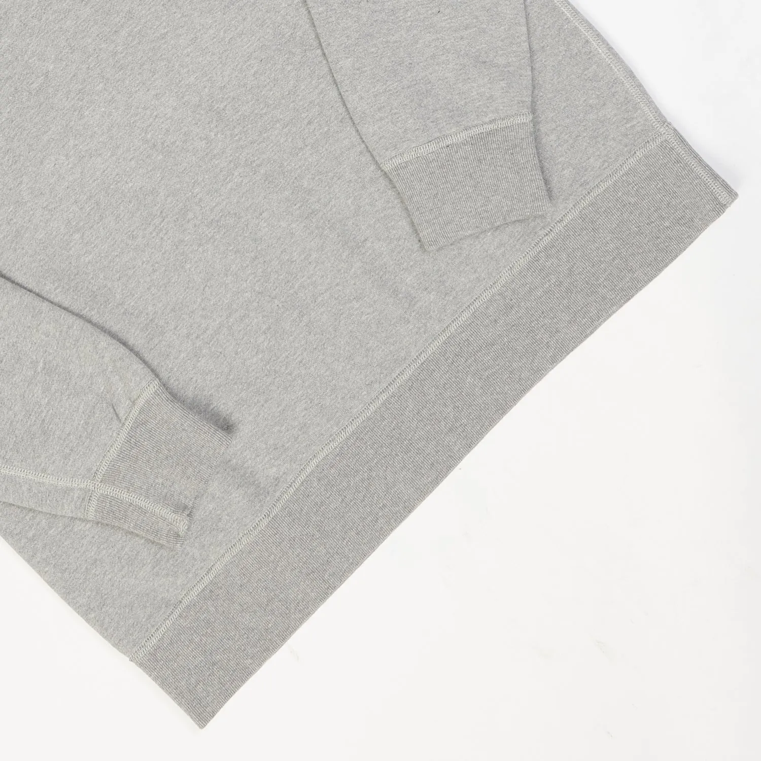 FULLCOUNT 3716 Crew Neck Sweatshirt - Grey sold by Son of a Stag product image thumbnail 4