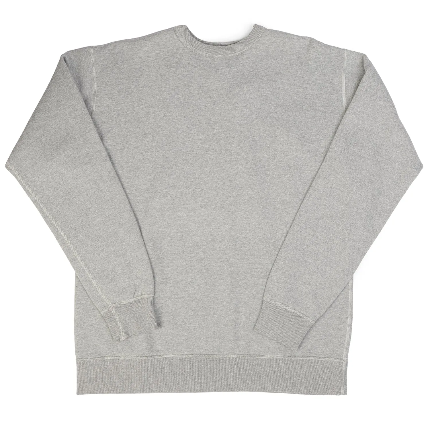 FULLCOUNT 3716 Crew Neck Sweatshirt - Grey sold by Son of a Stag