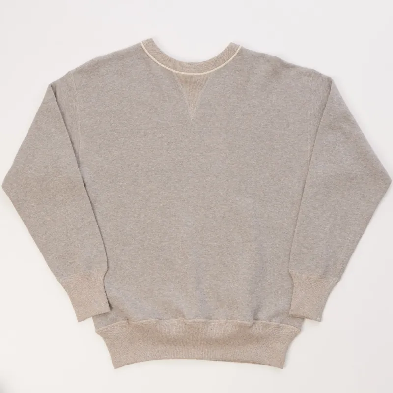 Warehouse & Co 401 Plain Sweatshirt - Heather Grey sold by Son of a Stag
