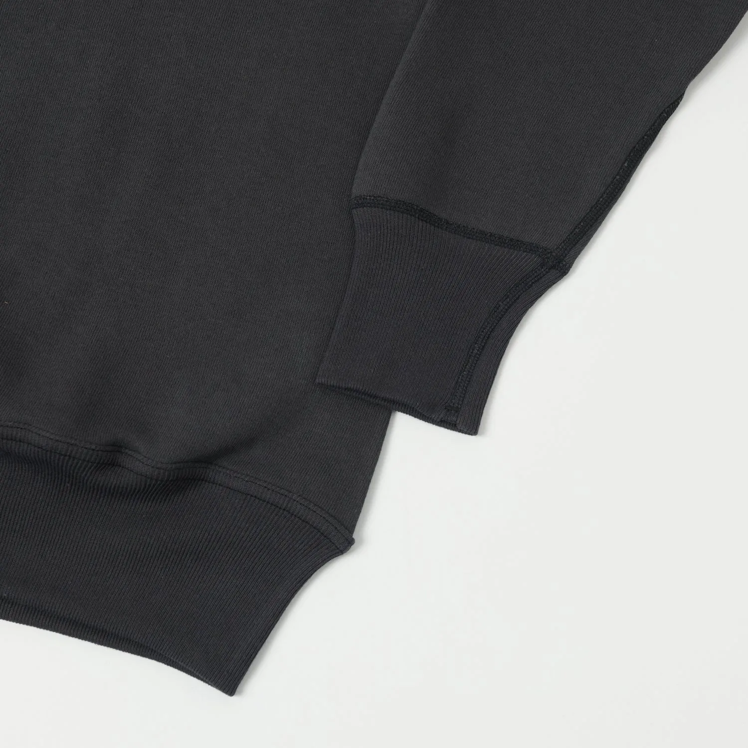 Warehouse & Co 401 Plain Sweatshirt - Black sold by Son of a Stag product image thumbnail 3