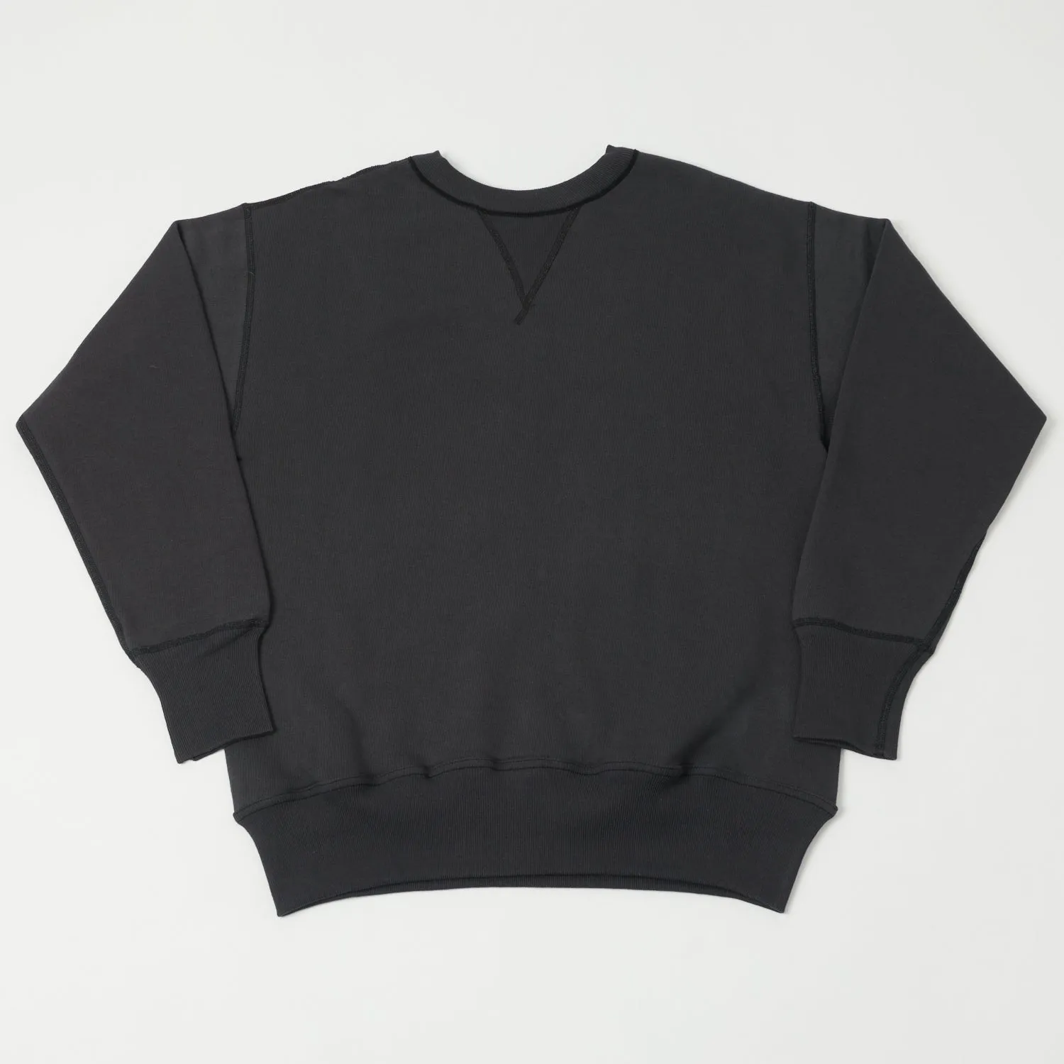 Warehouse & Co 401 Plain Sweatshirt - Black sold by Son of a Stag
