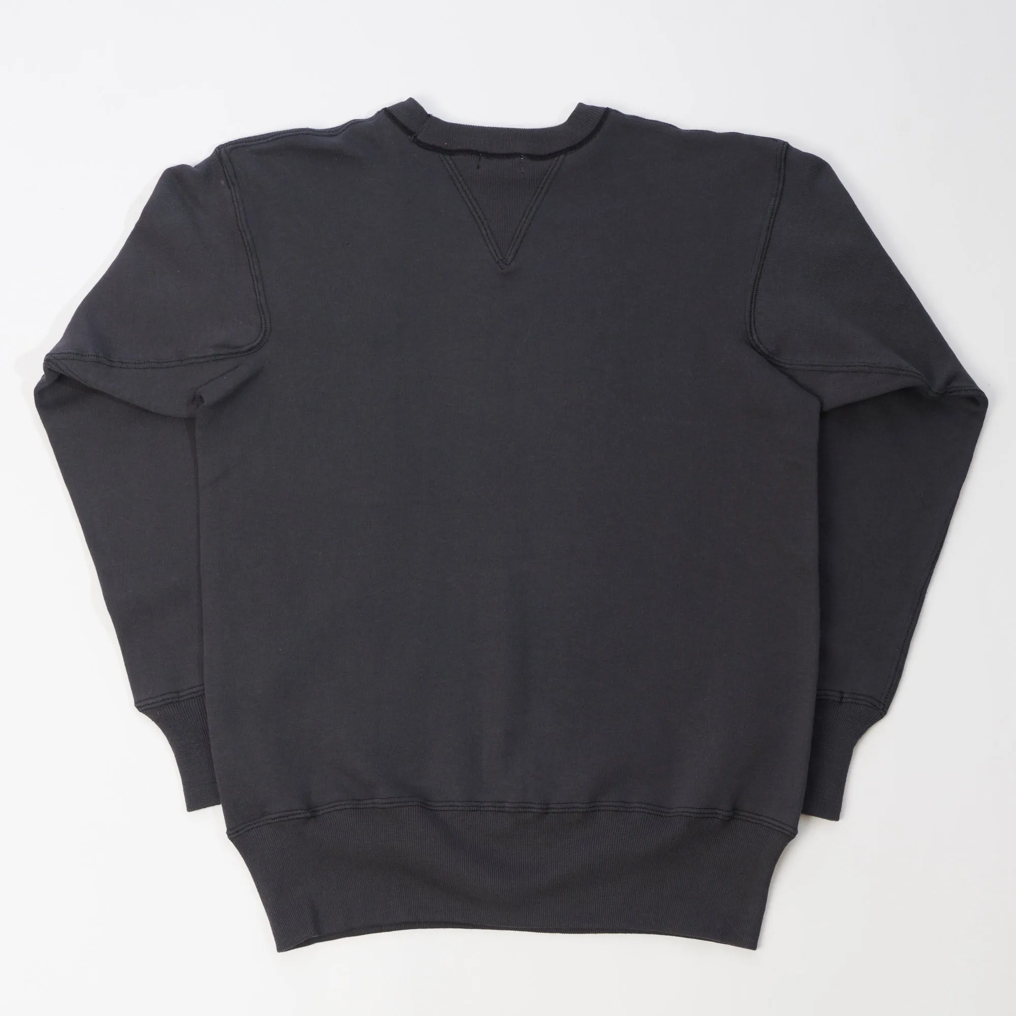Warehouse & Co 403 Plain Sweatshirt - Black sold by Son of a Stag product image thumbnail 3