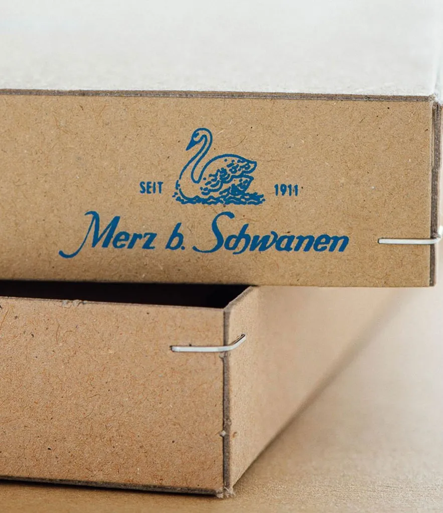 Merz b. Schwanen 207 Short Sleeve Henley - Ink Blue sold by Son of a Stag product image thumbnail 4