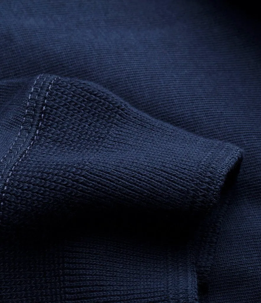 Merz b. Schwanen 207 Short Sleeve Henley - Ink Blue sold by Son of a Stag product image thumbnail 3