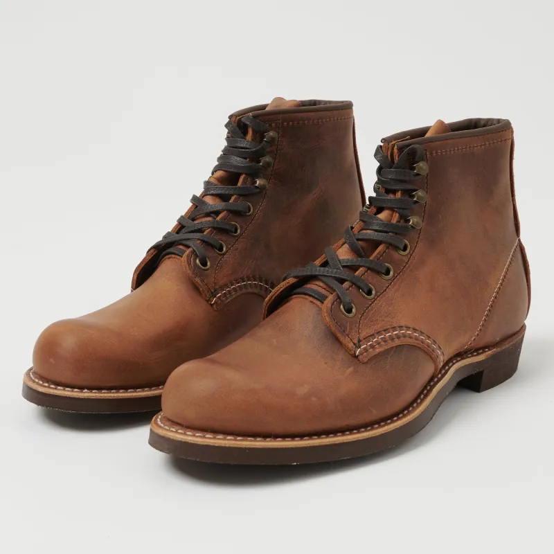 Red Wing 3343 6" Blacksmith Boots - Copper Rough & Tough sold by Son of a Stag