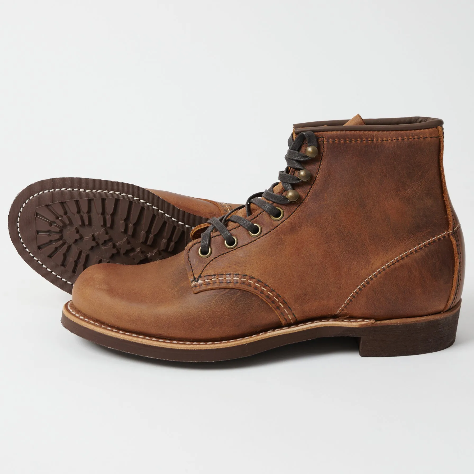 Red Wing 3343 Blacksmith Boot - Copper Rough & Tough sold by Son of a Stag product image thumbnail 4
