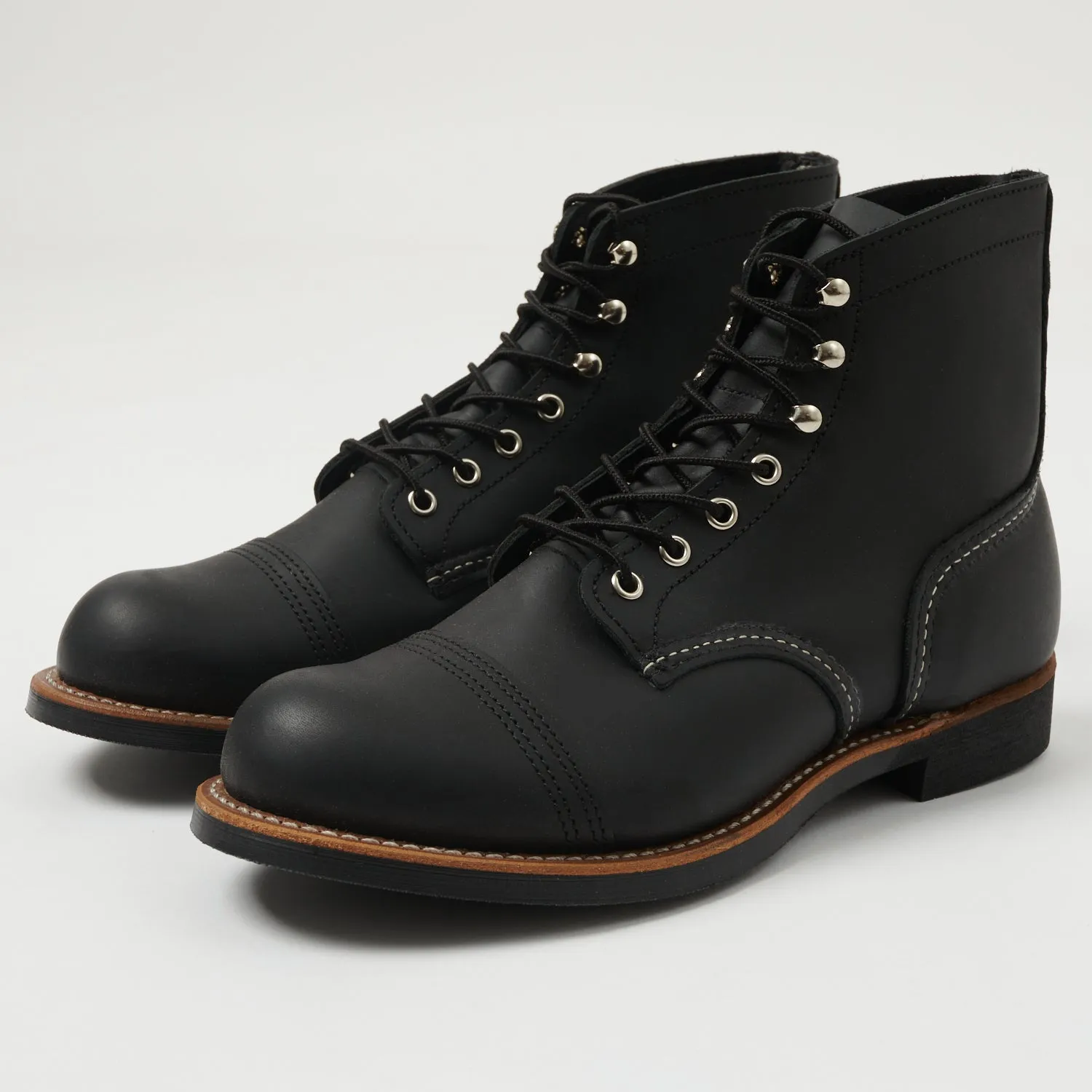 Red Wing 8084 Iron Ranger Boot - Black Harness sold by Son of a Stag