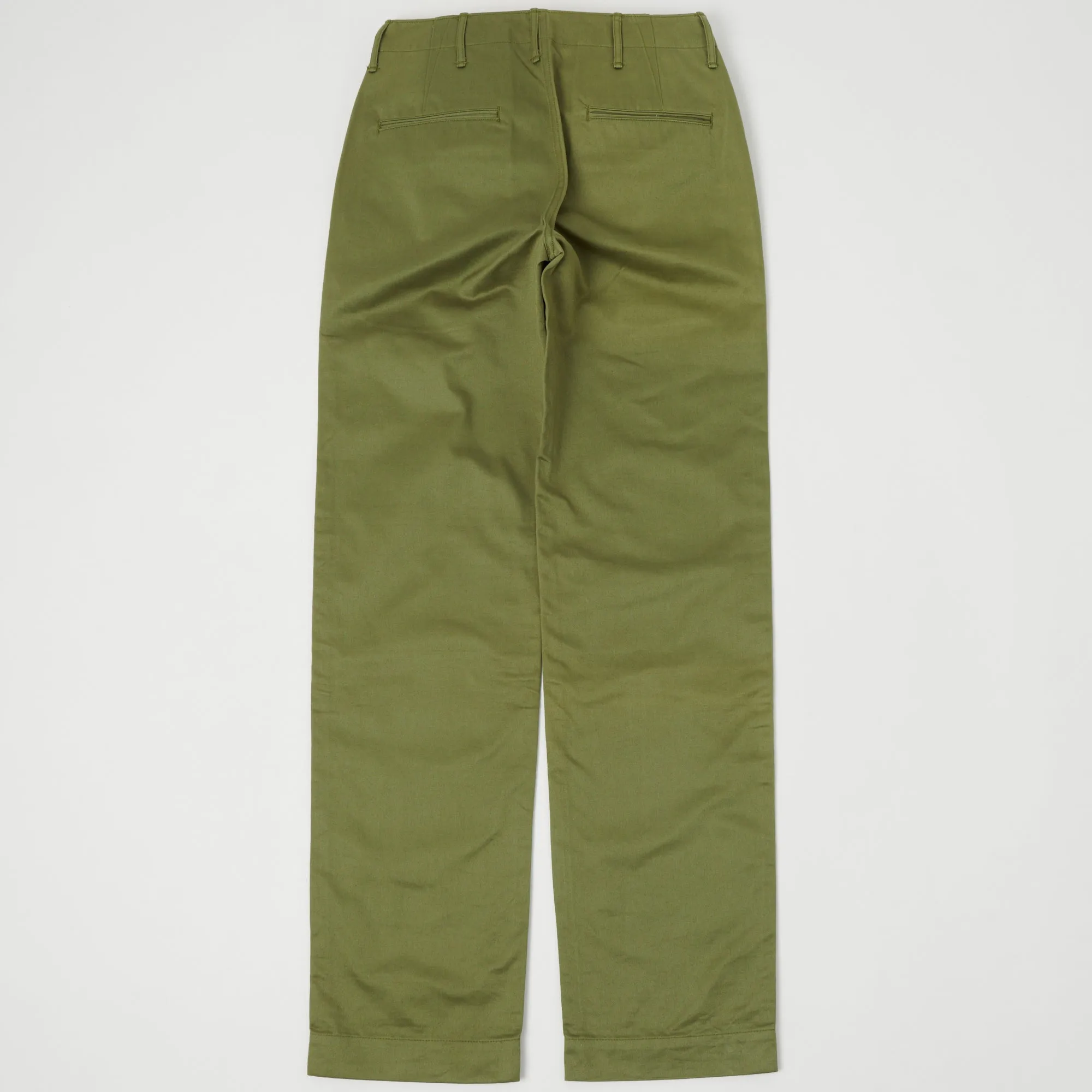 Warehouse & Co 1082 Duck Digger Chino - Green sold by Son of a Stag product image thumbnail 4