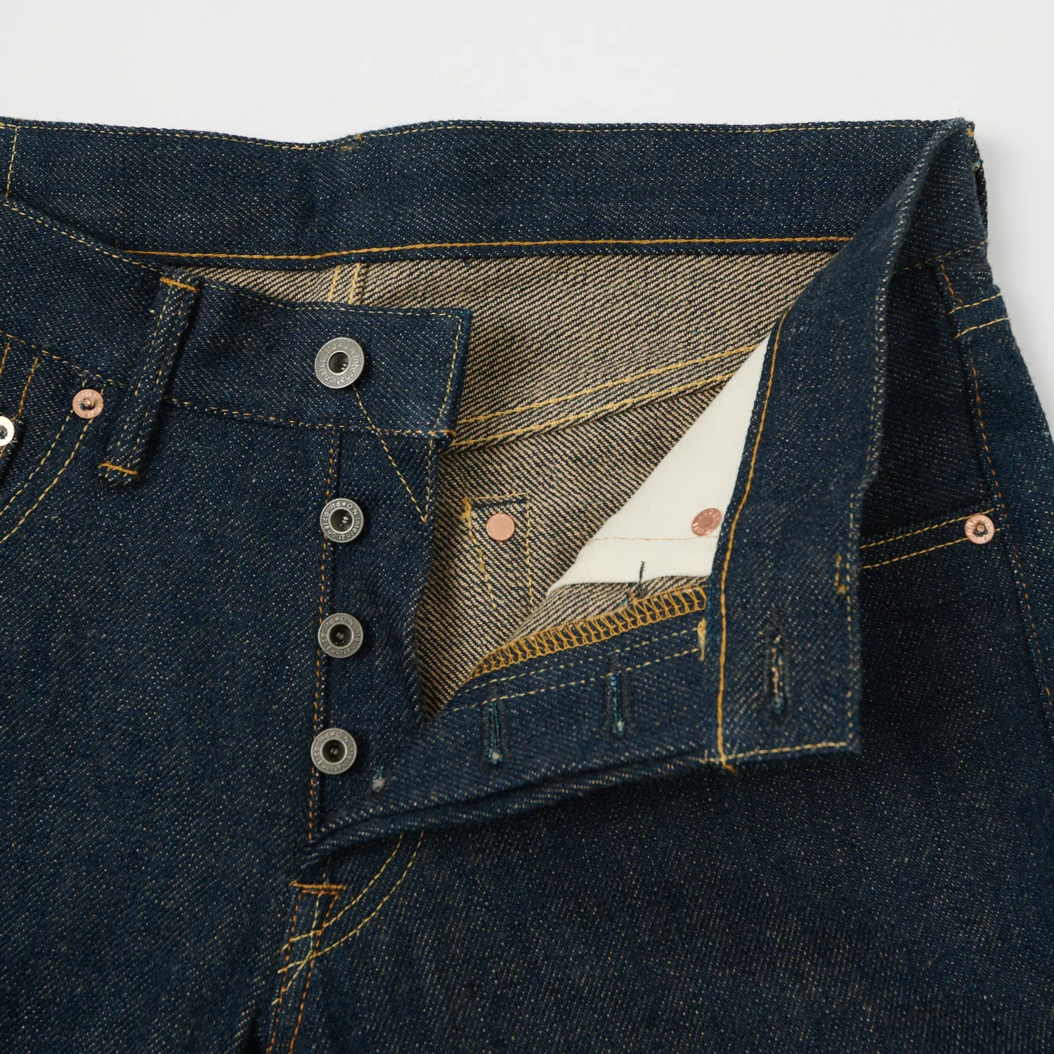 ONI Denim 506ZR 20oz 'Secret Denim' Slim Tapered Jean - Raw sold by Son of a Stag product image thumbnail 2