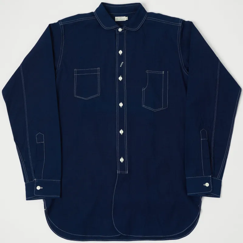 Warehouse & Co 3017 Duck Digger Engineer Chambray Shirt - Indigo sold by Son of a Stag