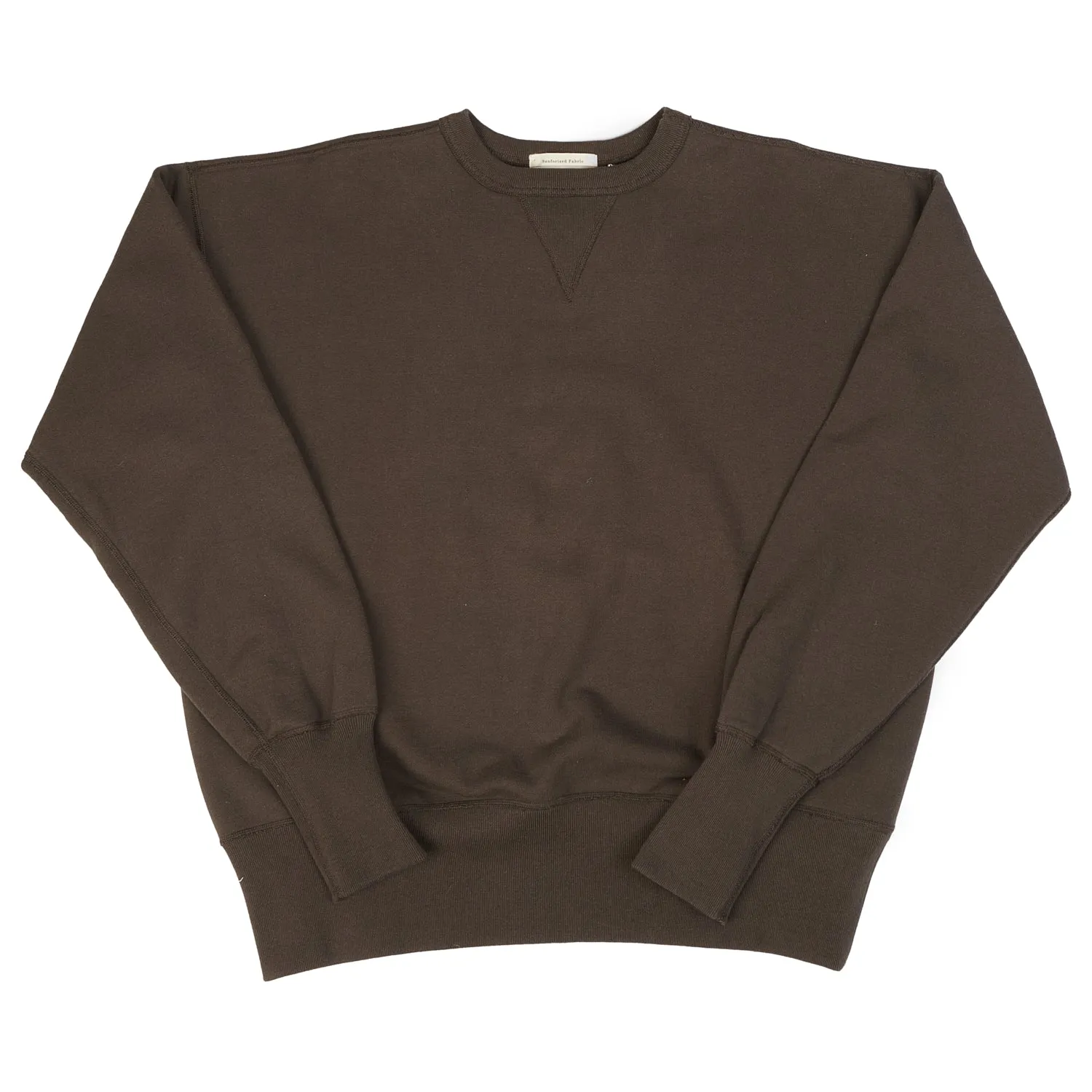 FULLCOUNT 3698 Double V Sweatshirt - Black sold by Son of a Stag