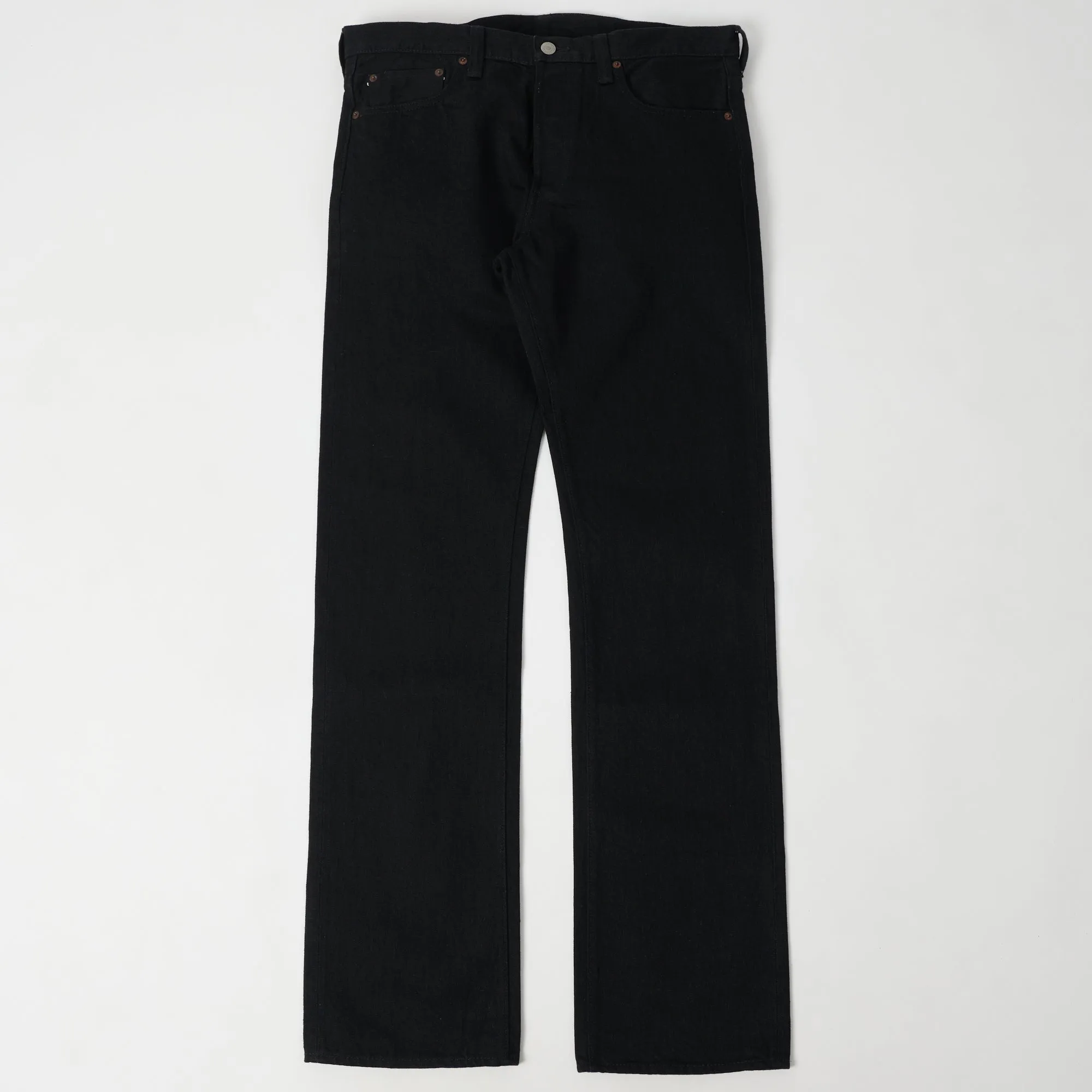 FULLCOUNT 1109 13.7oz Slim Straight Jean - Raw Black sold by Son of a Stag