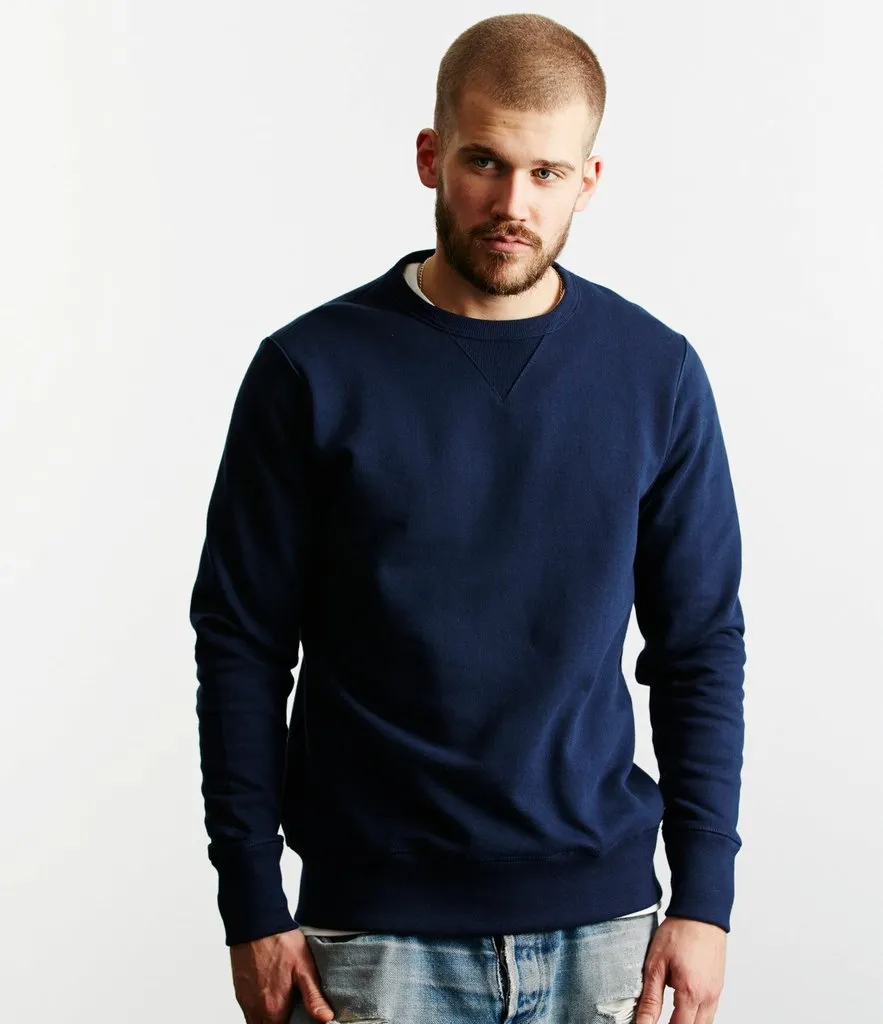Merz b. Schwanen 346 Classic Sweatshirt - Ink Blue sold by Son of a Stag product image thumbnail 4