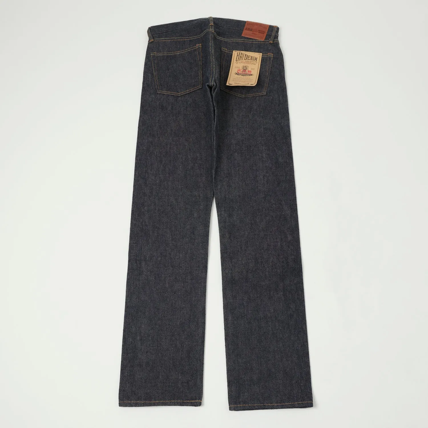ONI Denim 552 Natural Indigo Secret Denim 20oz Slim Straight Jean - Raw sold by Son of a Stag product image thumbnail 3