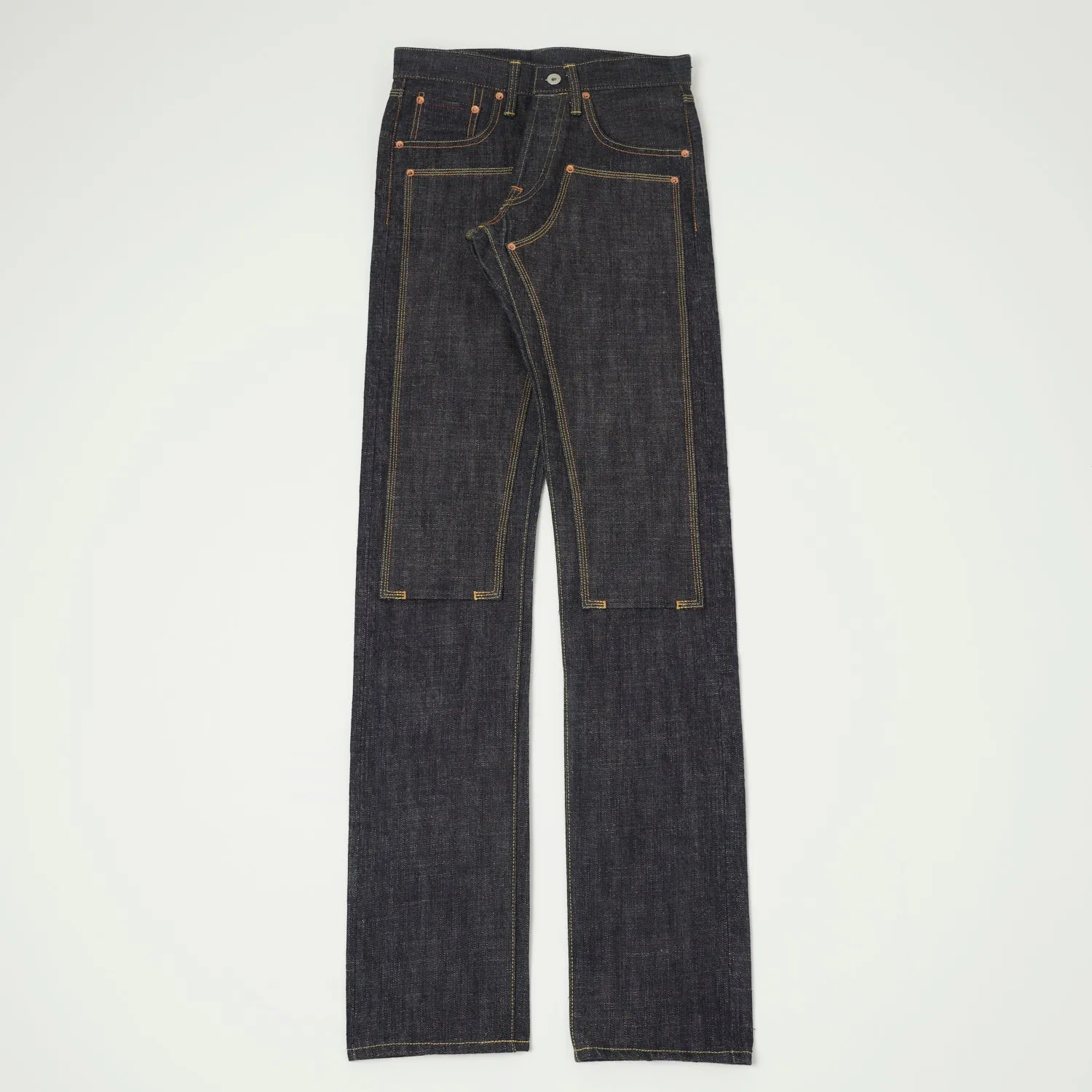 ONI Denim 417DK 14oz Slim Straight Jean - Raw sold by Son of a Stag