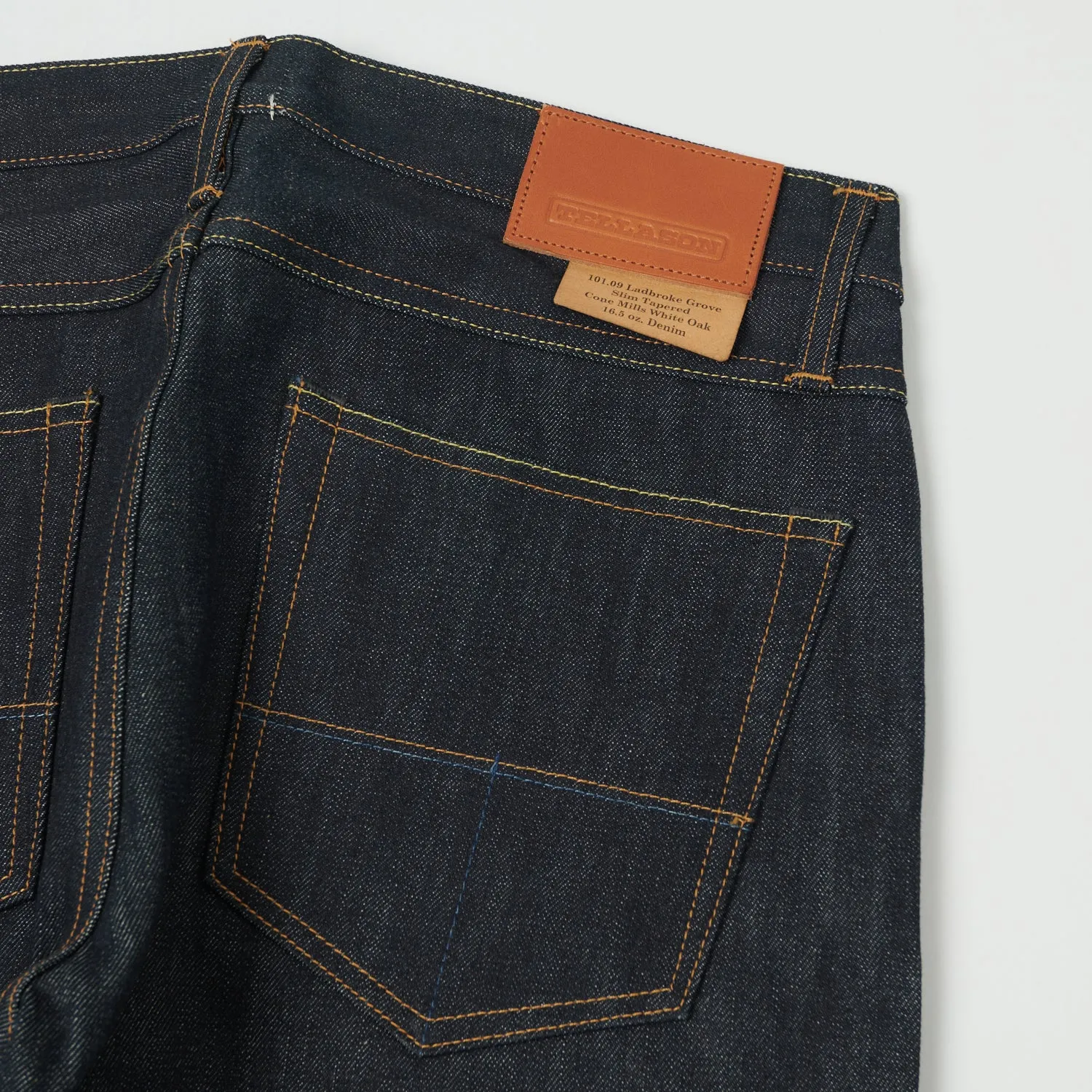 Tellason Ladbroke Grove 16.5oz Slim Tapered Jean - Cone Mills sold by Son of a Stag product image thumbnail 2
