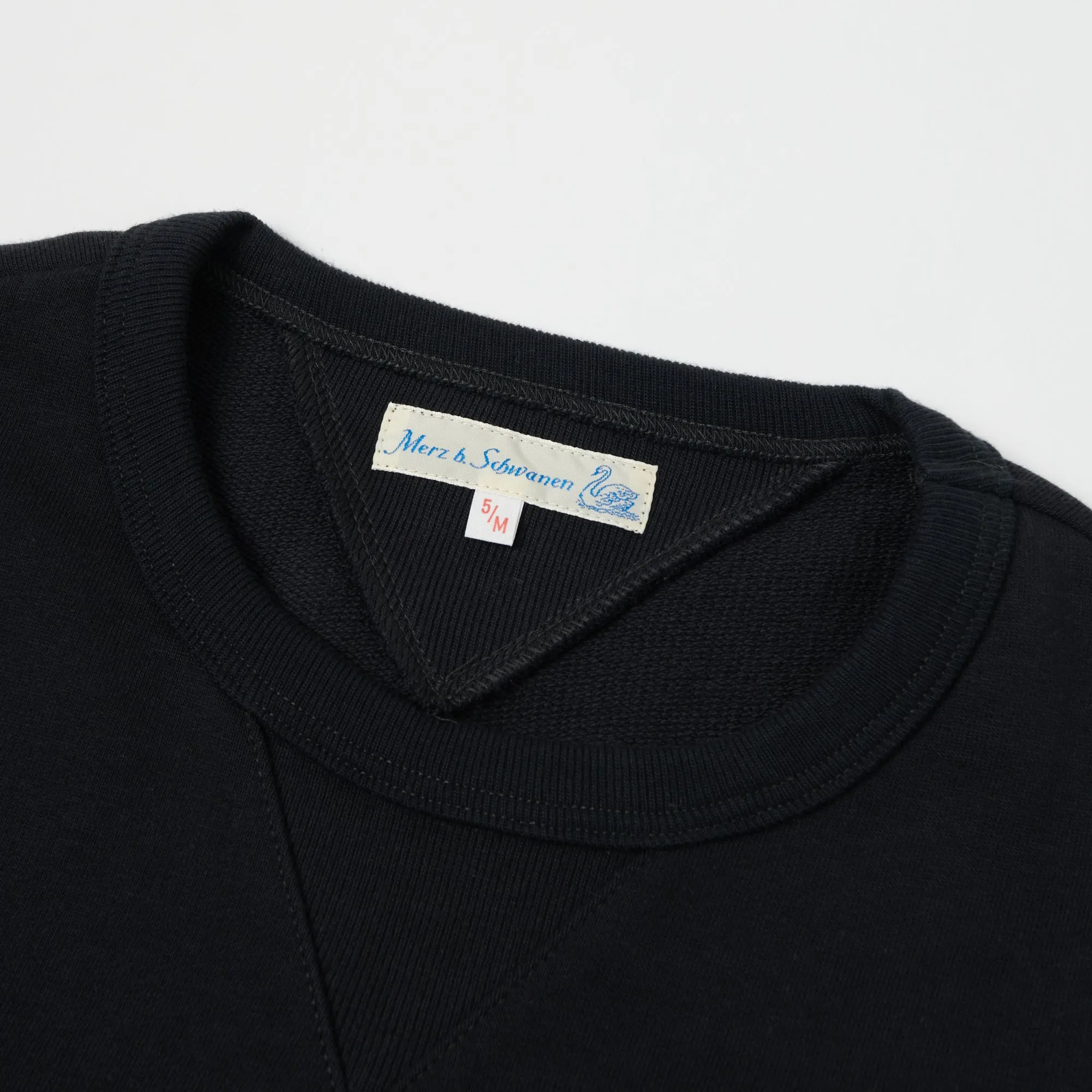 Merz b. Schwanen 346 Classic Sweatshirt - Charcoal sold by Son of a Stag product image thumbnail 2