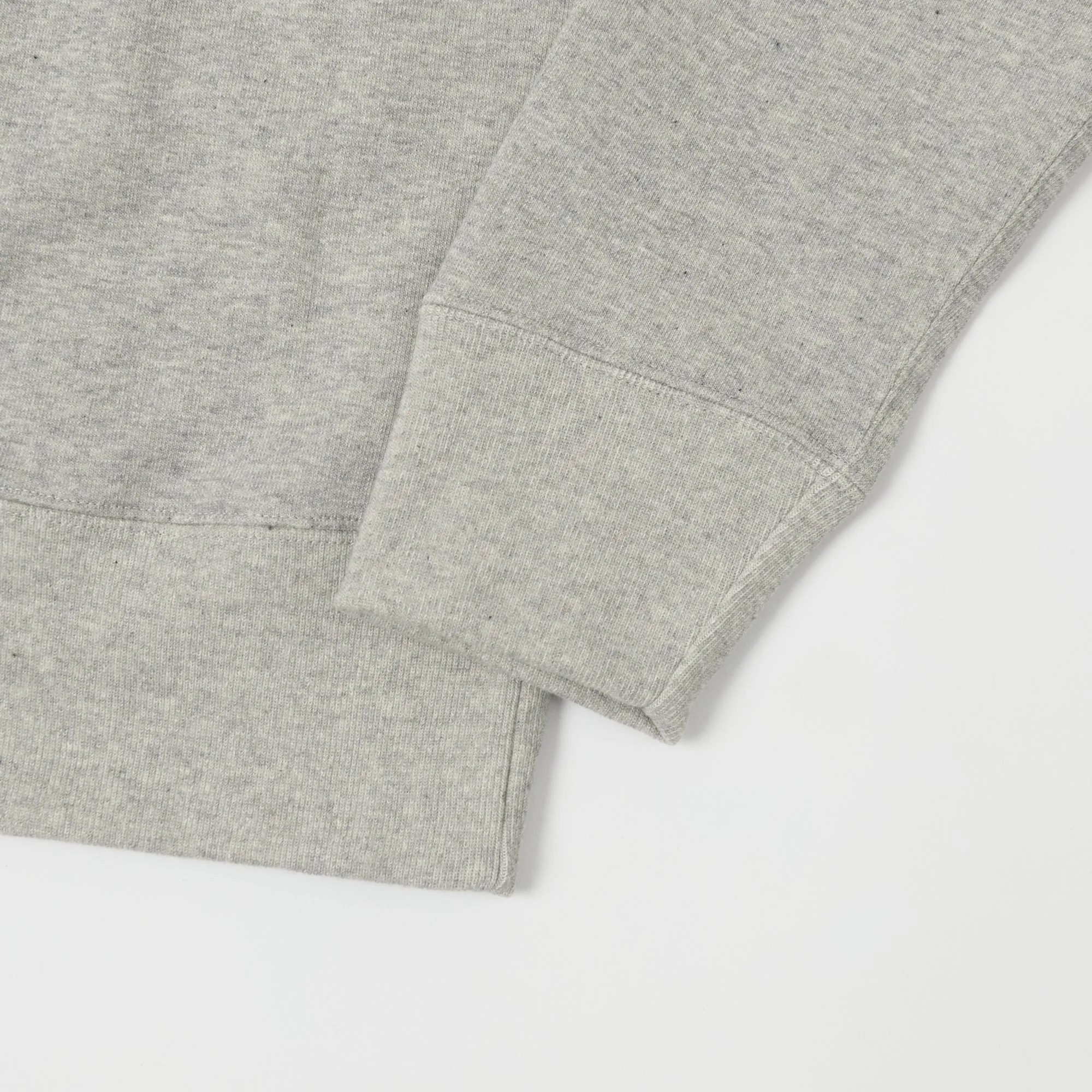 Merz b. Schwanen 344 Eskimo Print Sweatshirt - Grey Melange sold by Son of a Stag product image thumbnail 4