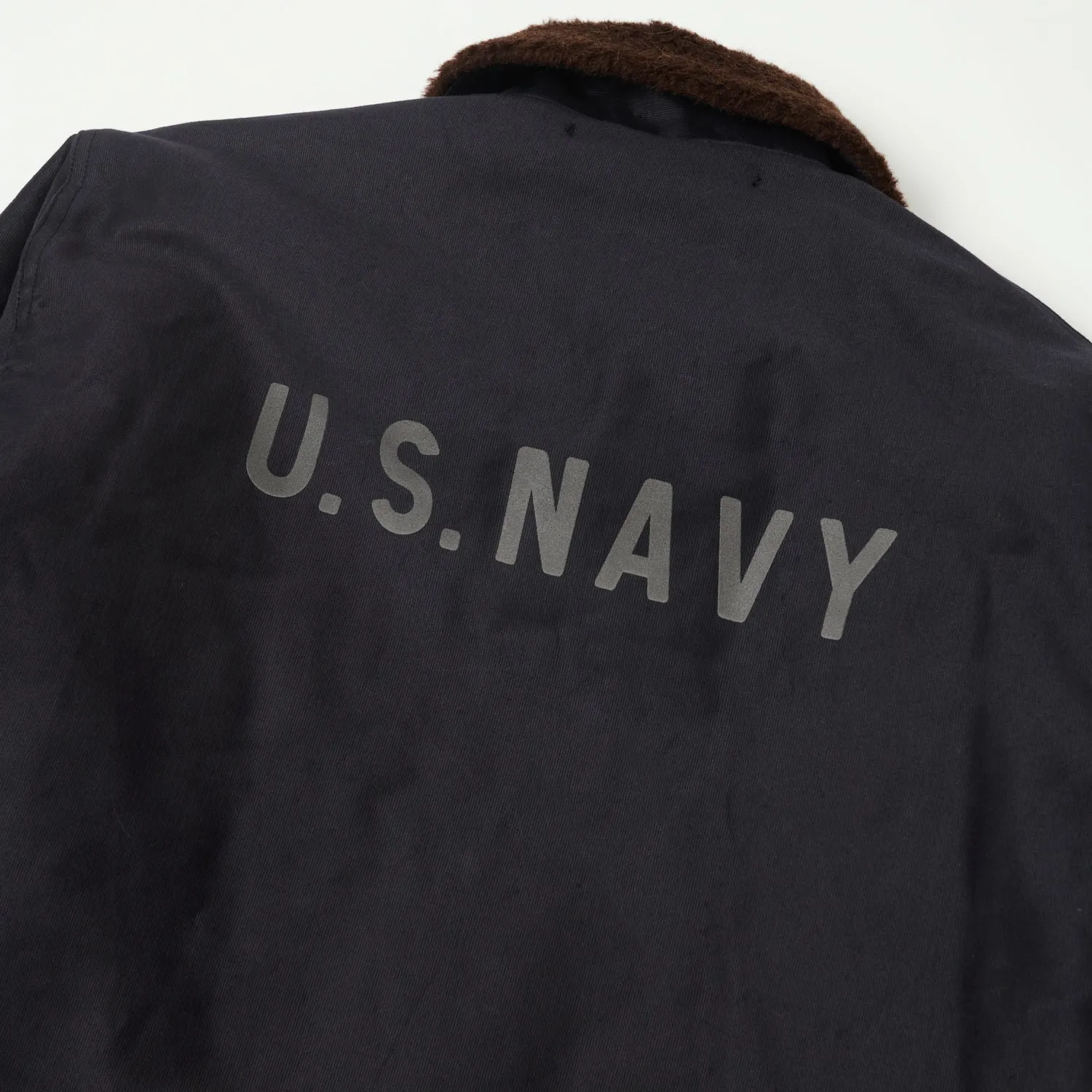 Buzz Rickson's U.S. Navy N-1 Deck Jacket - Navy Demotex sold by Son of a Stag product image thumbnail 3