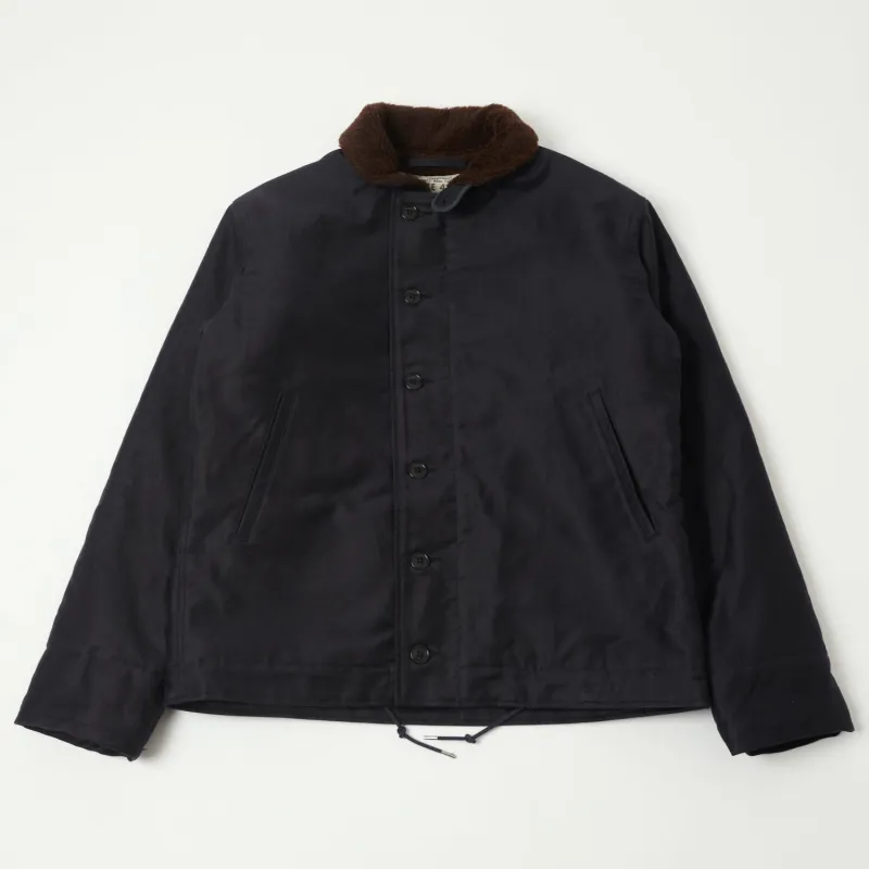 Buzz Rickson's U.S. Navy N-1 Deck Jacket - Navy Demotex sold by Son of a Stag